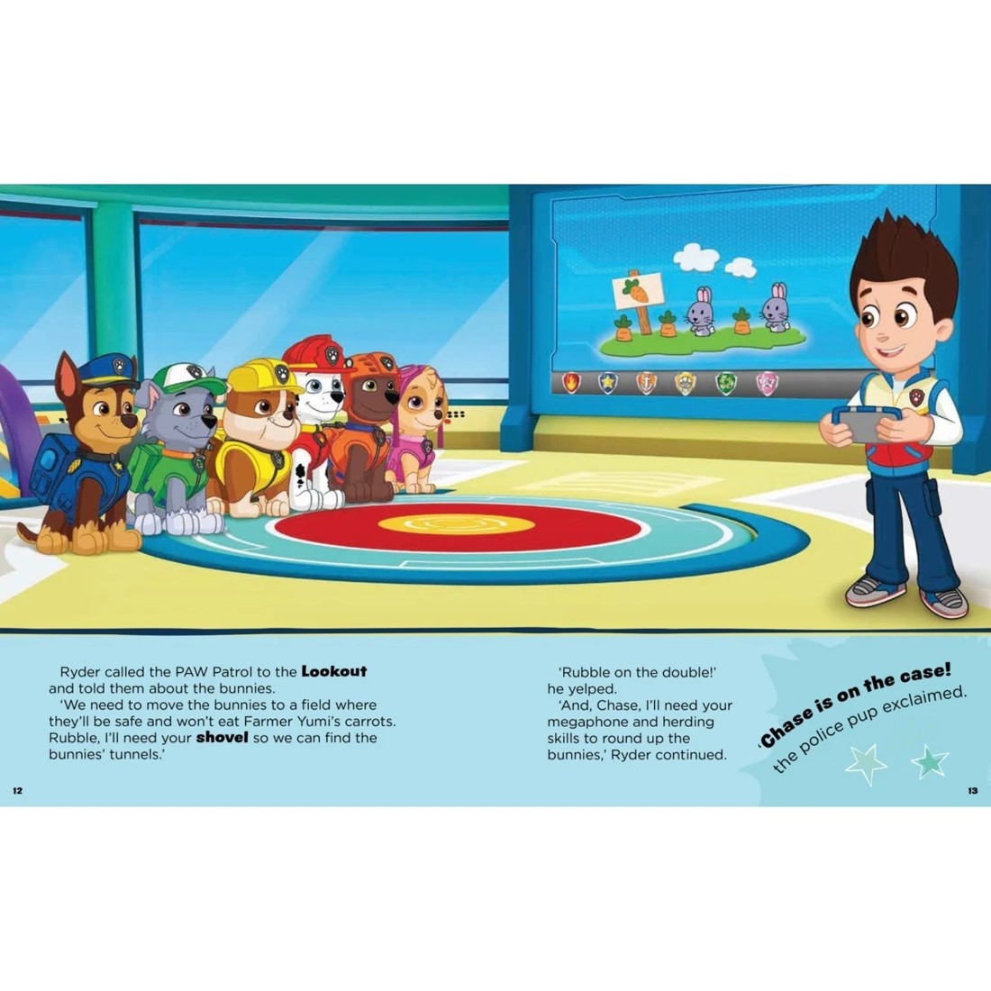 2 Nickelodeon PAW Patrol: Moon Patrol - Treasury of Bedtime Stories - Book, 2 of 3