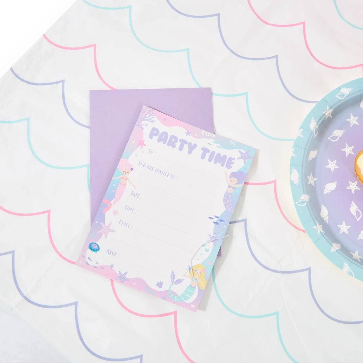 6 100 Piece Mermaid Party Box, 6 of 10