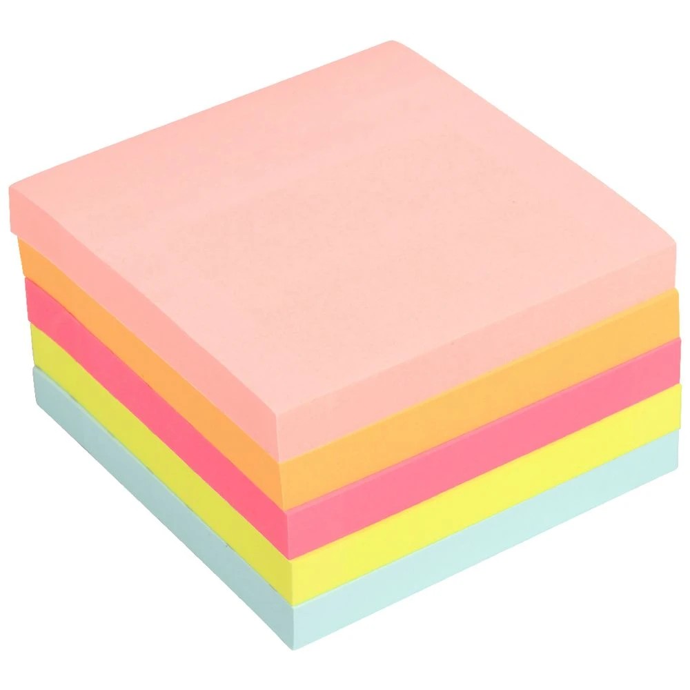 2 J.Burrows Stick-It Notes 76x76mm Sunset 5 Pack, 2 of 4