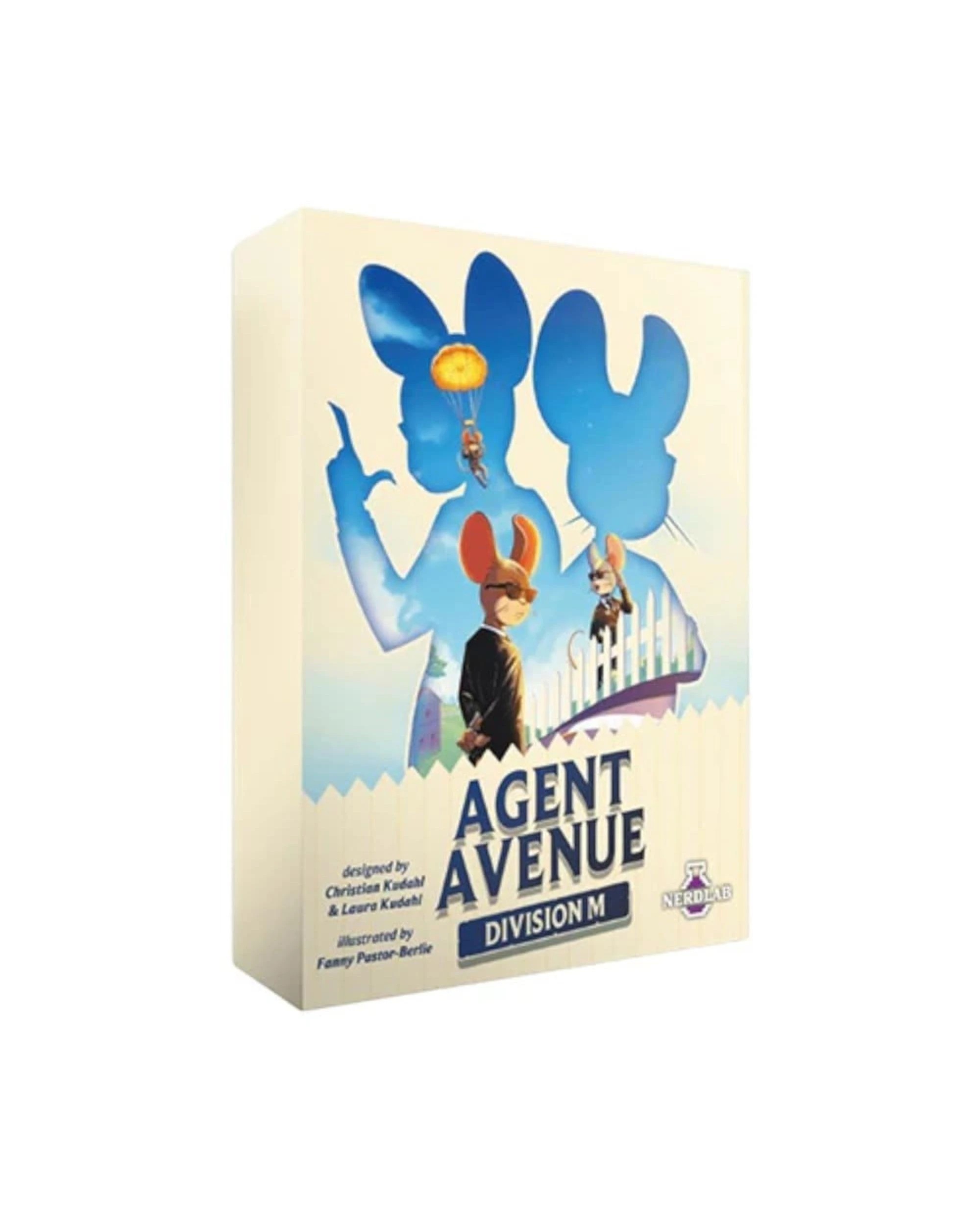 1 Agent Avenue Division M Card Game Expansion, 1 of 2