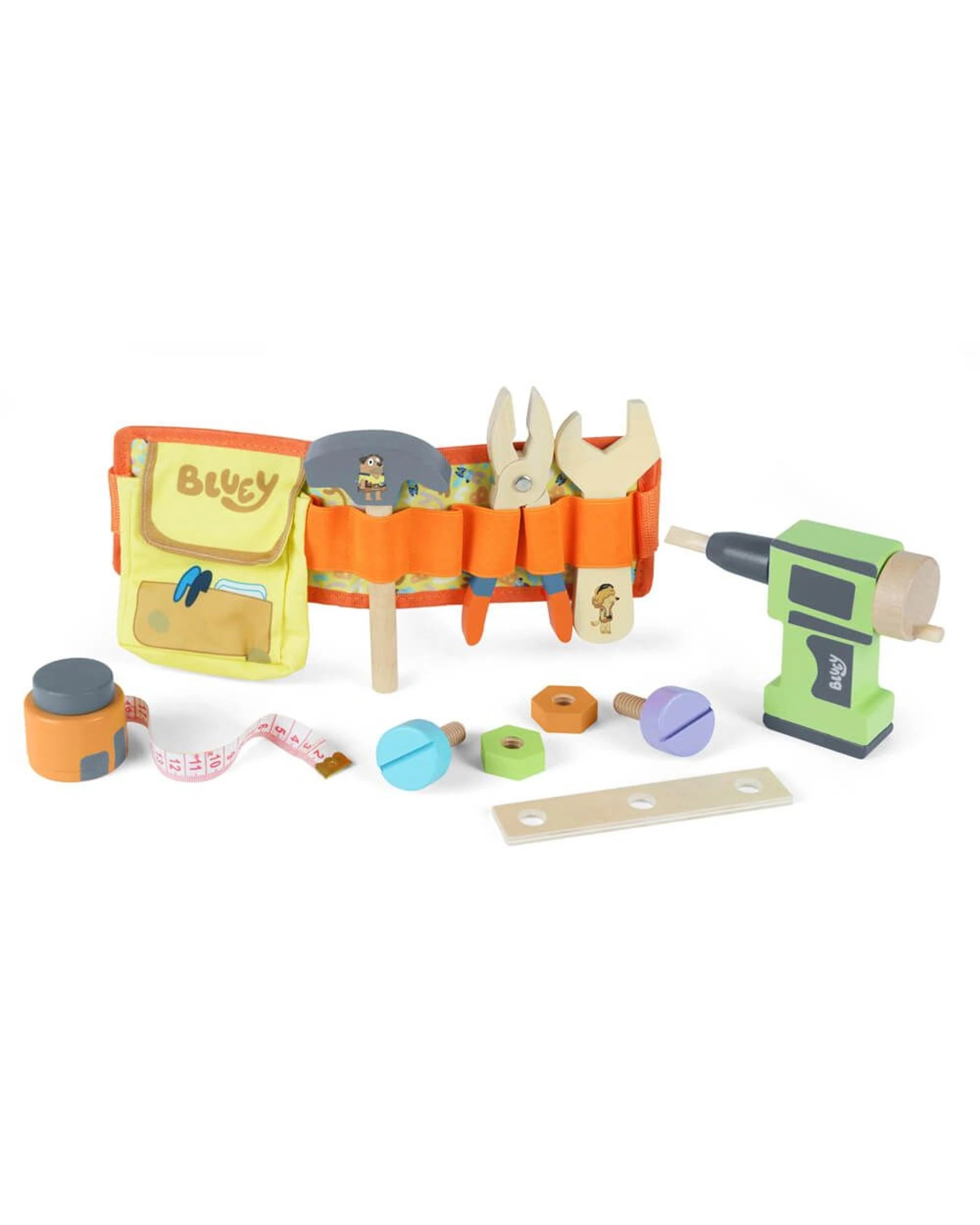 1 Bluey Tradies Belt Role Play Accessory Set, 1 of 8