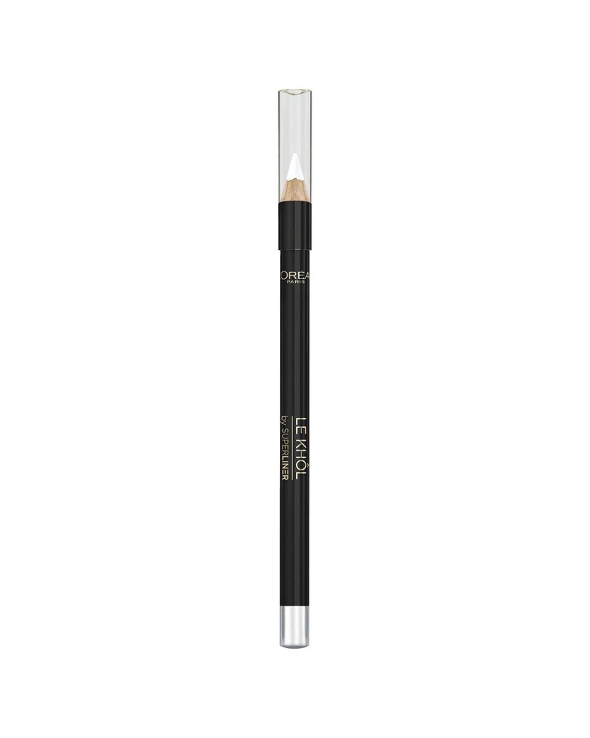 1 L'Oreal Paris Eye Pencil Superliner Le Khol Immaculate Snow - White, 1 of 1