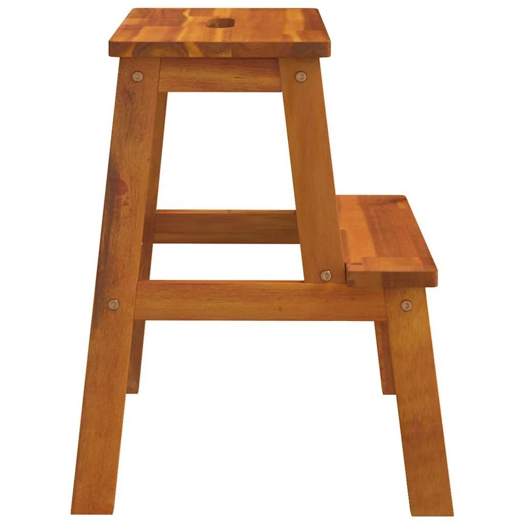 5 vidaXL 2 step stool Durable - Brown, 5 of 8