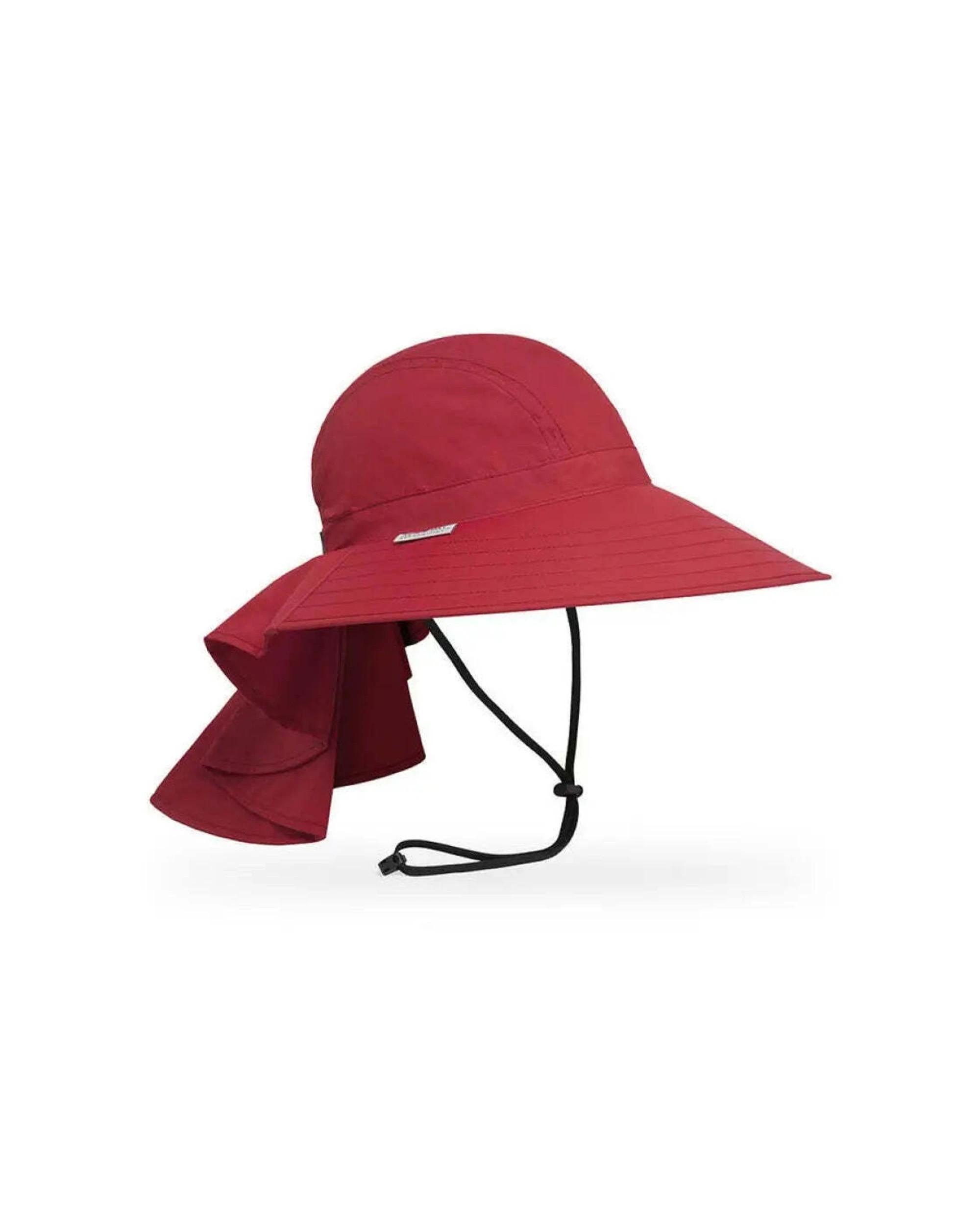 1 Sunday Afternoons Sundancer Hat UPF 50+ Pleated Neck Cape Cardinal - Red, 1 of 1