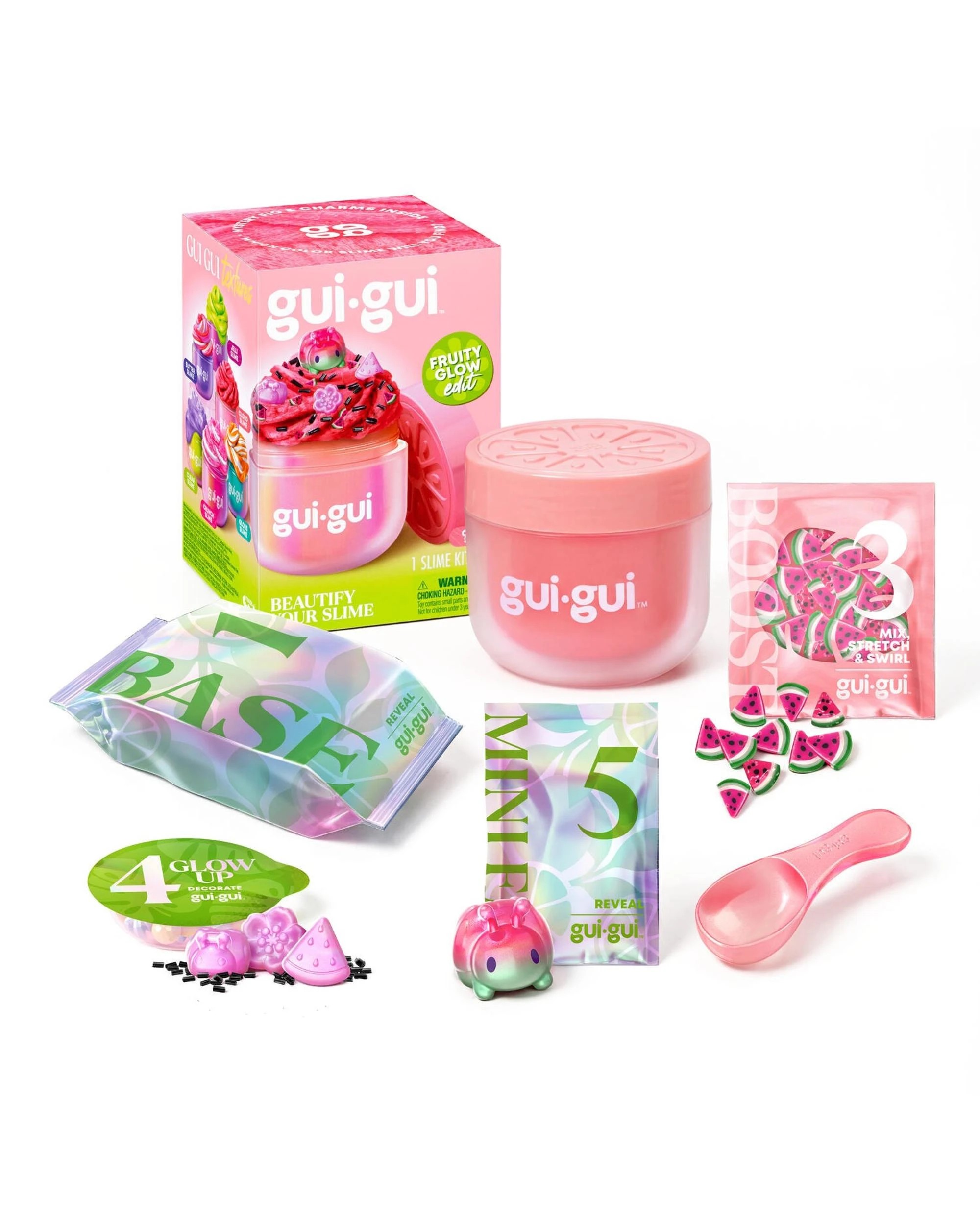 8 Gui Gui Slime Series 2 Fruity Glow Single Pack Assorted, 8 of 9