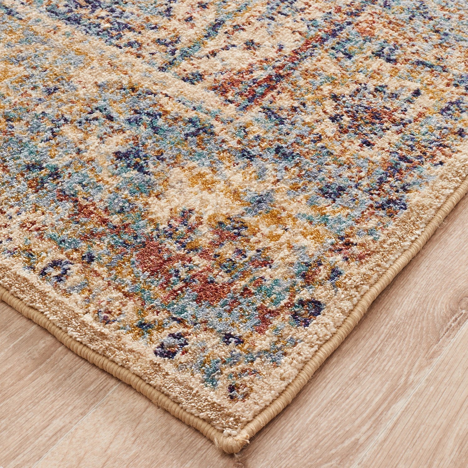 3 Common Ground Rugs Isadora 255 330x240cm - Extra Large Power Loomed Pet Friendly Floor Rug - Natural, 3 of 7