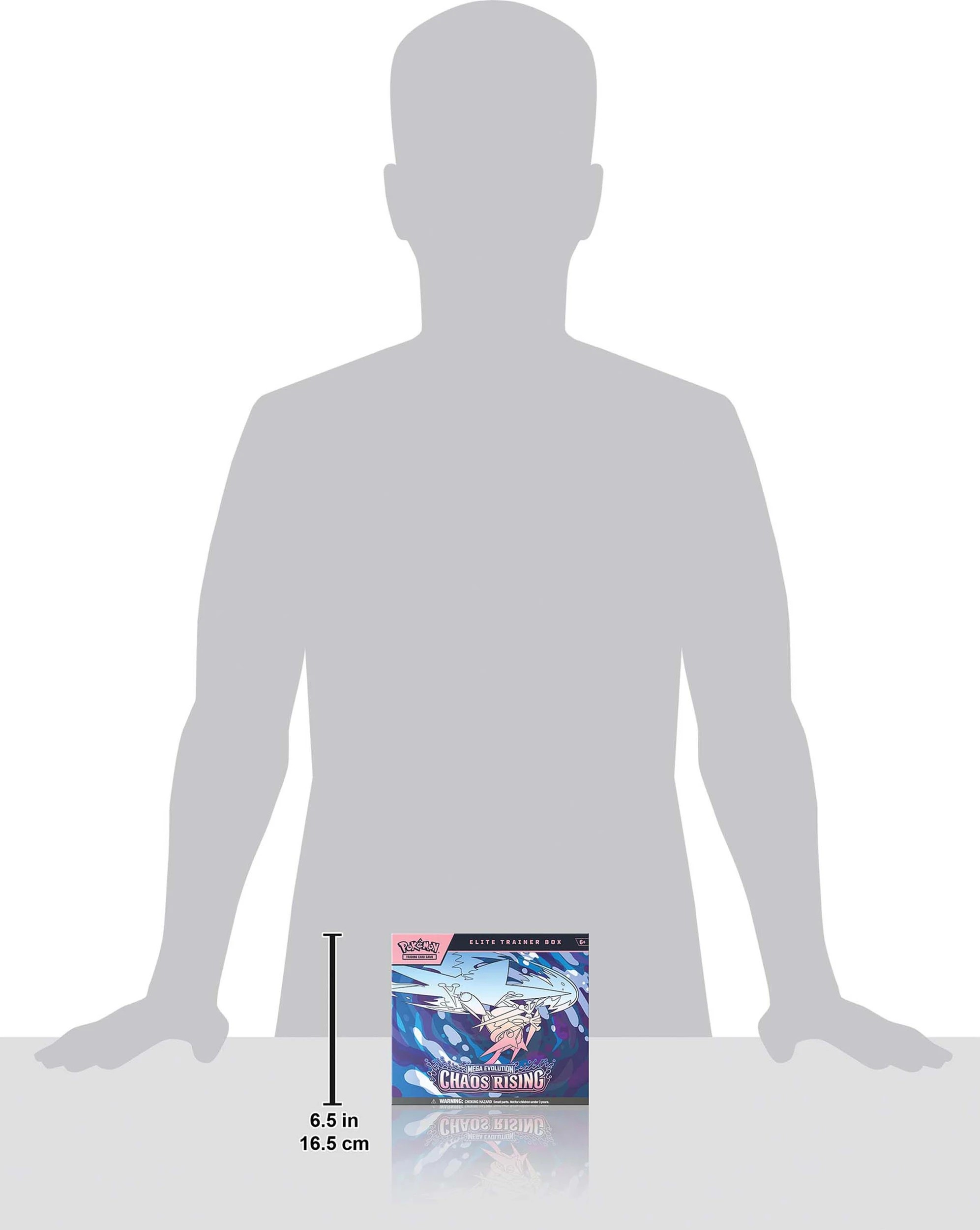 3 Pokemon Trading Card Game: Mega Evolution Chaos Rising Elite Trainer Box, 3 of 3