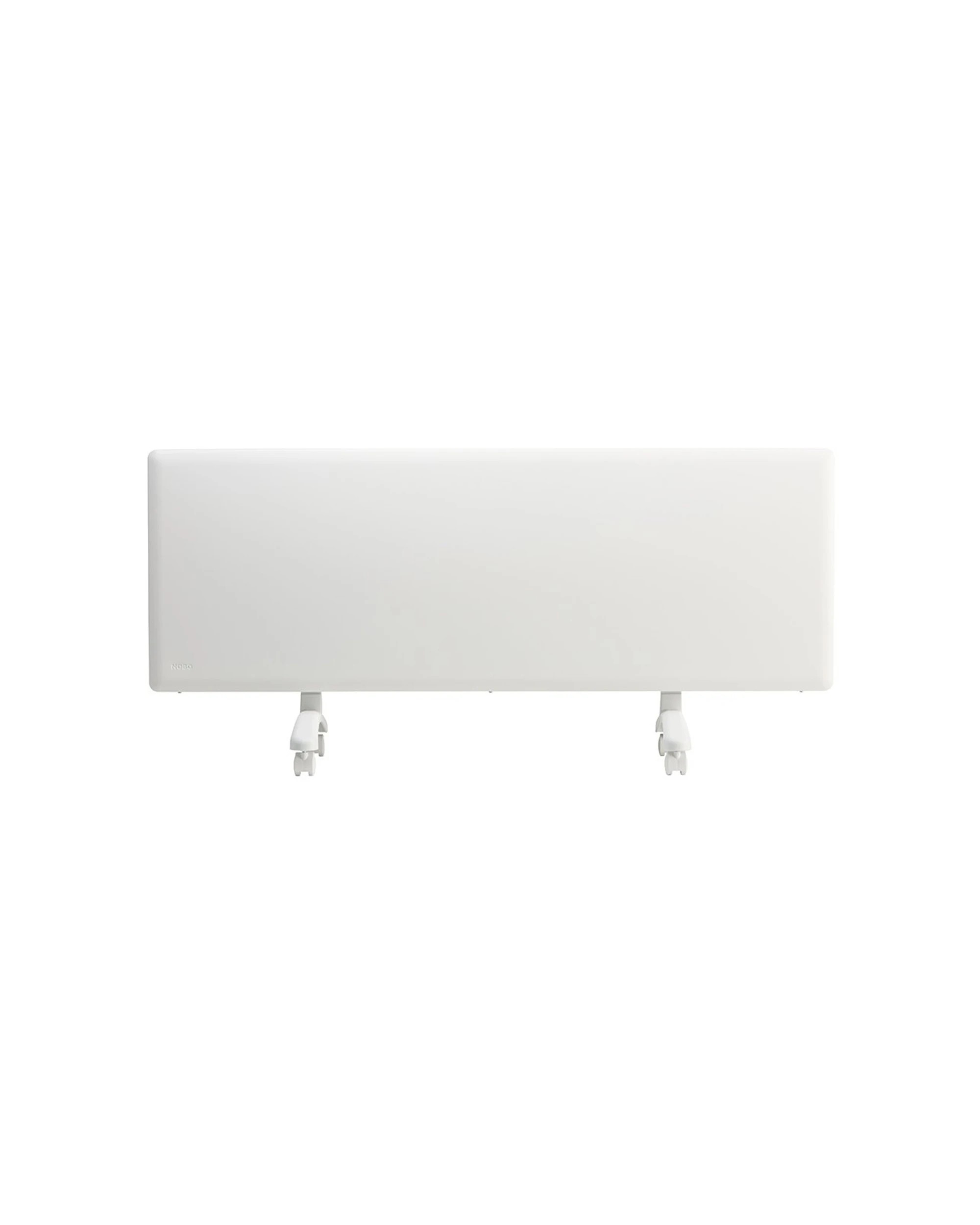 3 Nobo Electric 2kW Slimline Panel Room Space Heater Wi-Fi Enabled With Castors Finish - White, 3 of 5