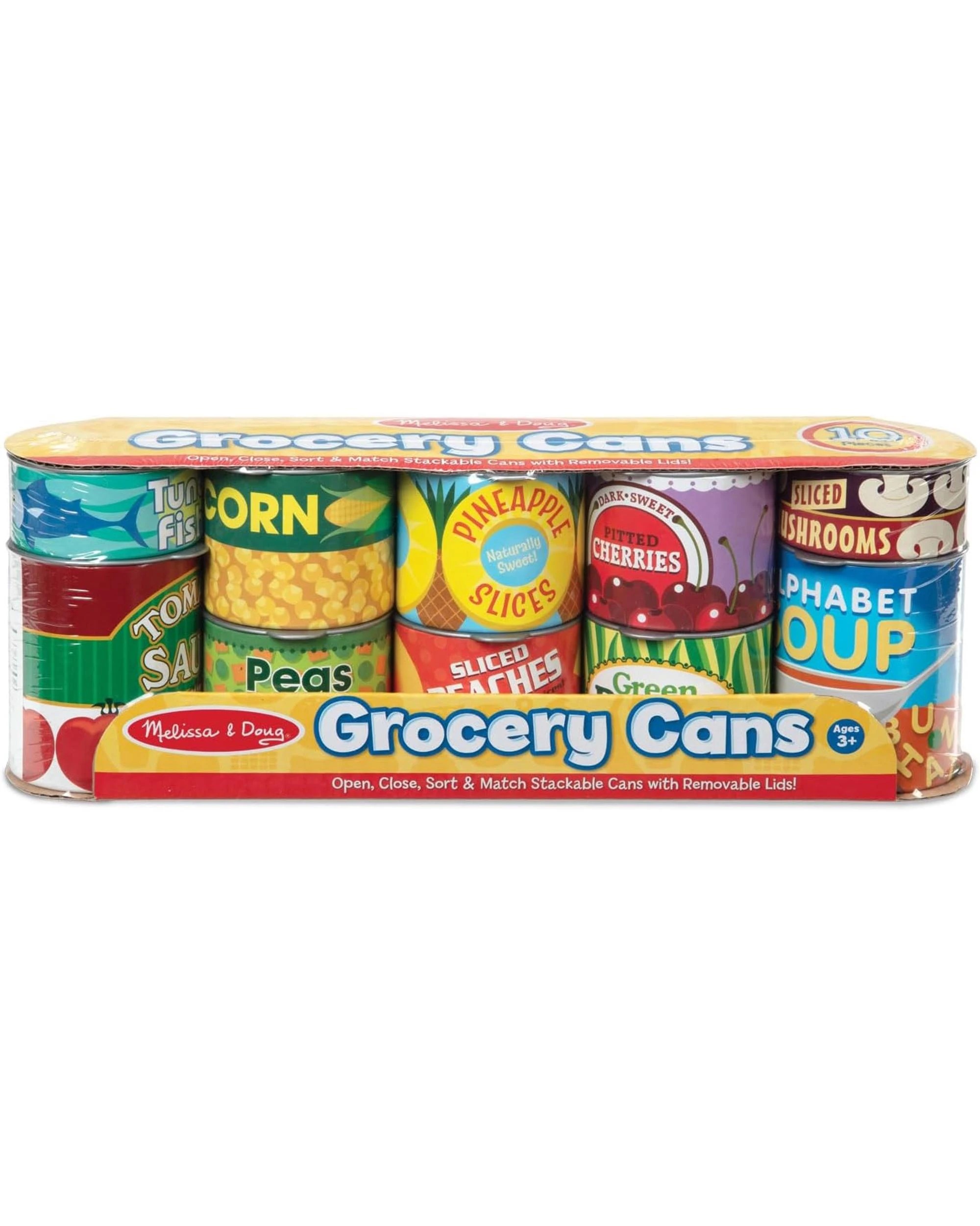 1 Melissa and Doug Let's Play House! Grocery Cans, 1 of 3