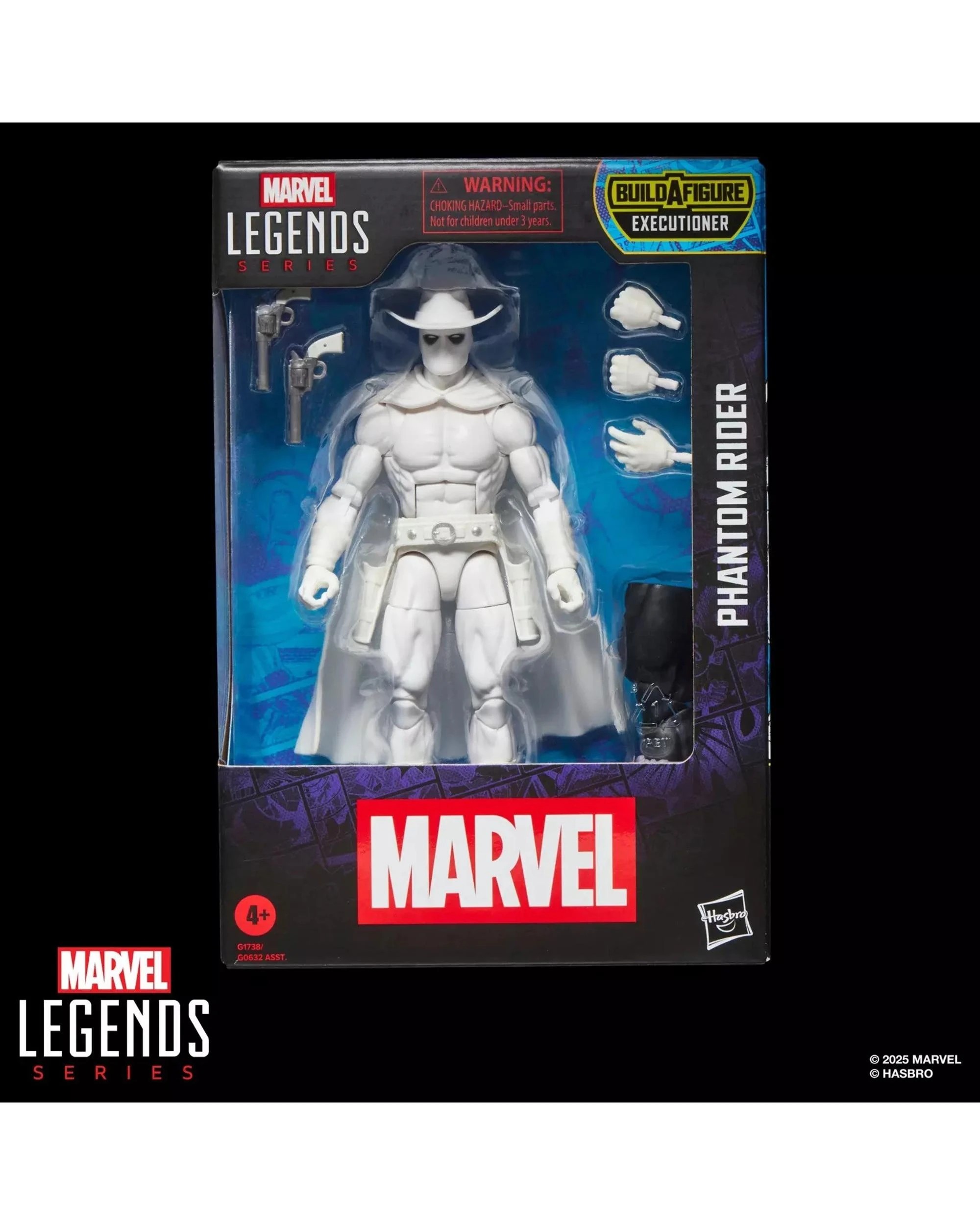 10 Marvel Legends Series Phantom Rider Build-A-Fig Action Figure, 10 of 10