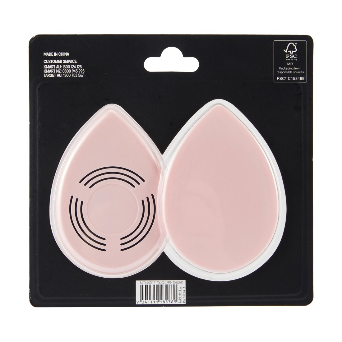 7 OXX Cosmetics 2 Pack Reusable Blotting Sponges with Case and Mirror - Black and Pink, 7 of 7