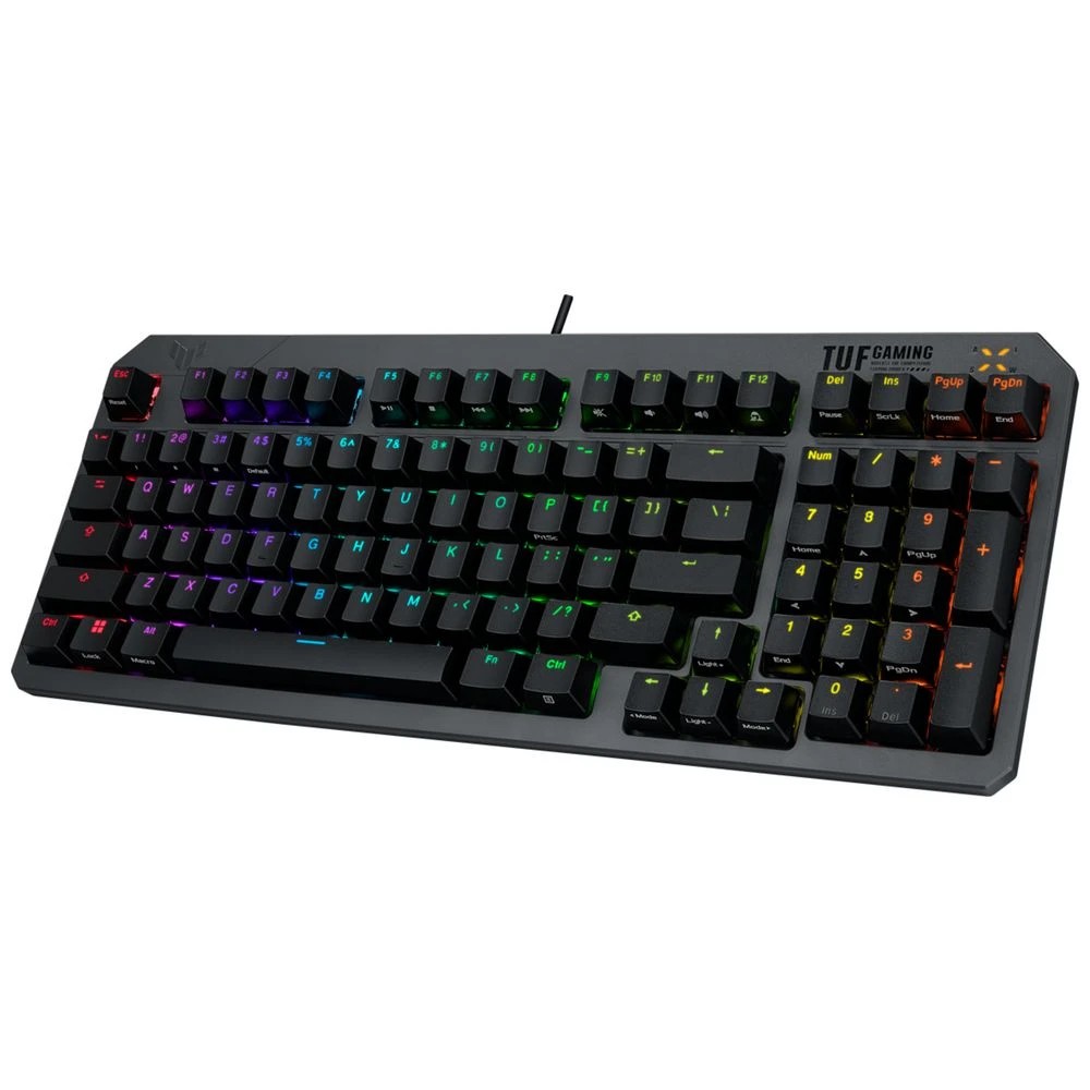 2 Asus TUF K3 II RGB Gaming Keyboard Black, 2 of 7