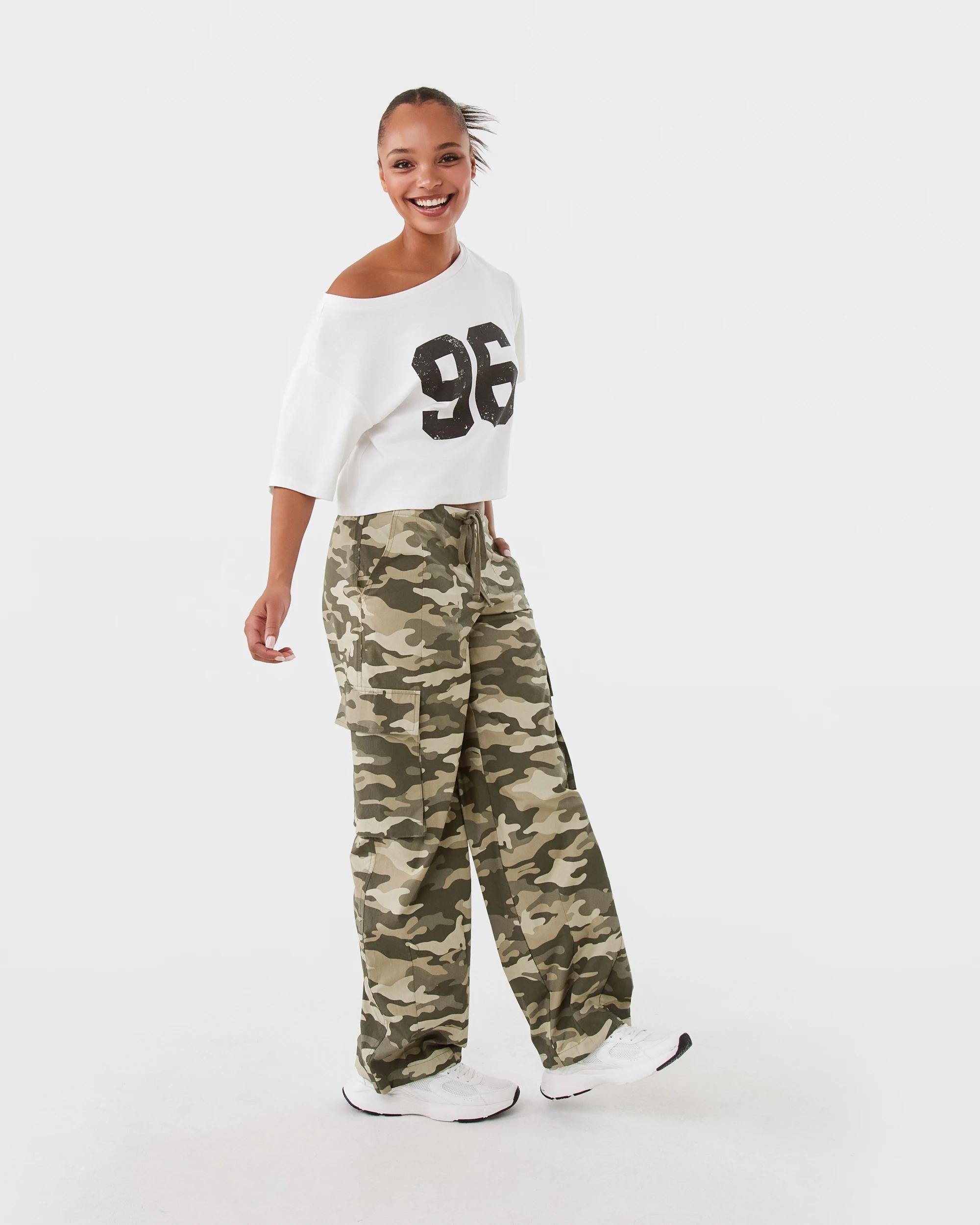 5 Balloon Leg Cargo Pants Camo, 5 of 10