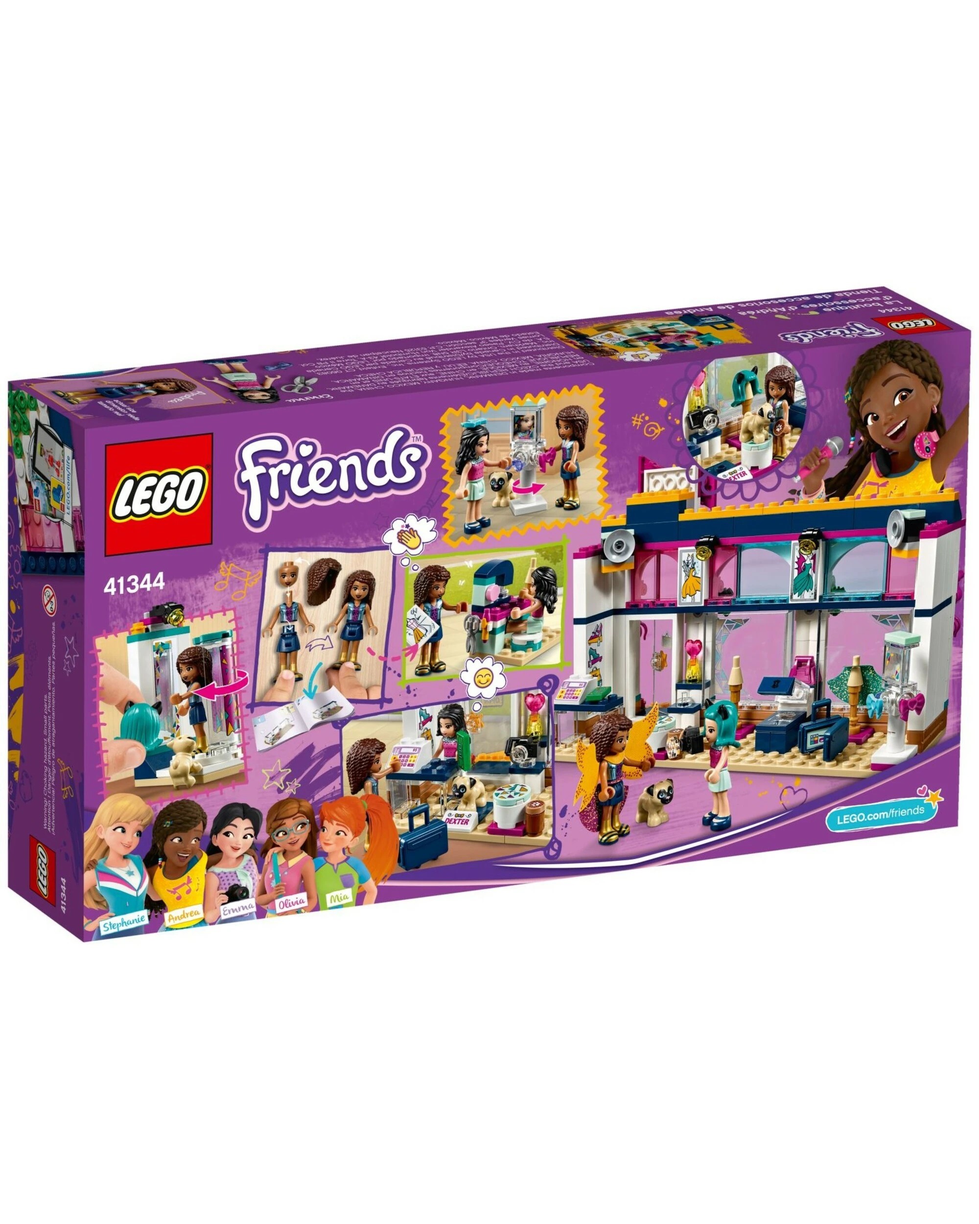 4 LEGO 41344 Andrea's Accessories Store: Fashion Fun with LEGO Friends, 4 of 4