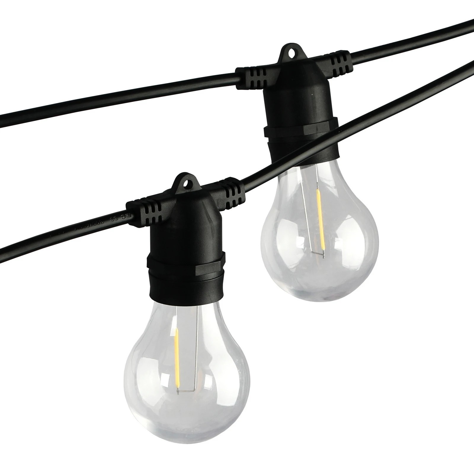 9 Mazam 100M Festoon String Lights LED Christmas - Black, 9 of 10