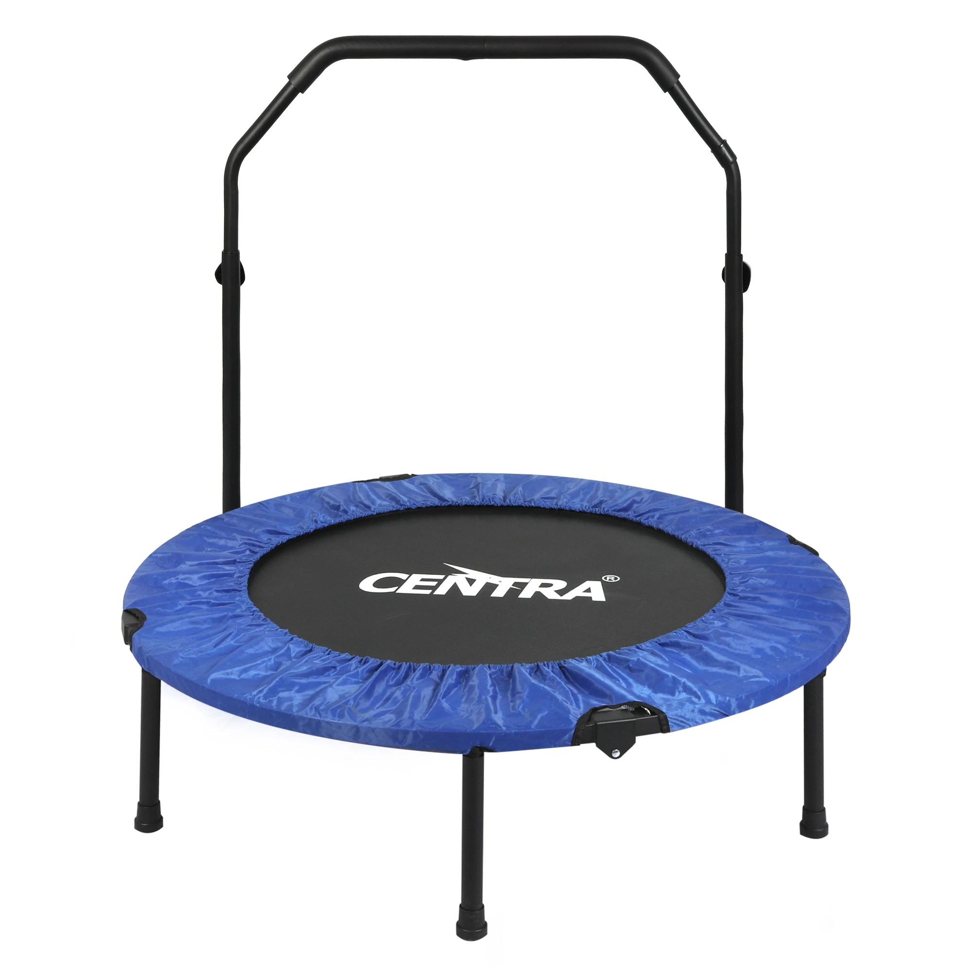 1 Centra 40" Mini Trampoline Rebounder Folding Fitness Exercise Home Gym Indoor, 1 of 9