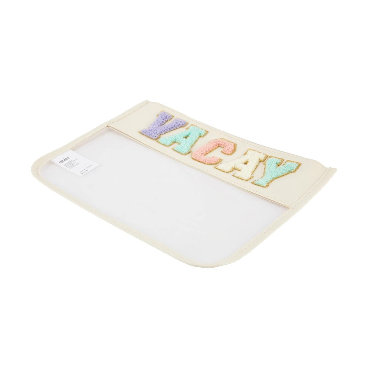 5 3 Piece Letter Pouch - Clear, 5 of 6