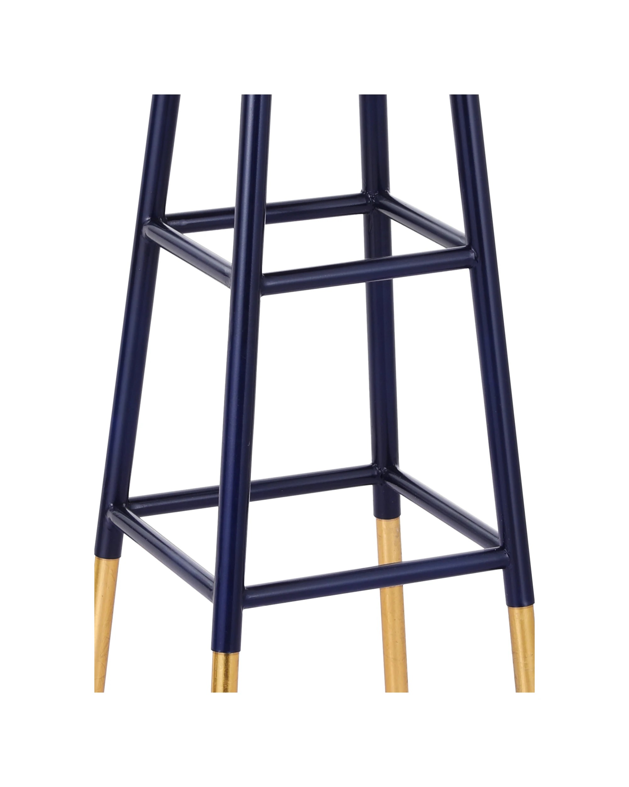 5 Artiss Bar Stools Metal Gold Navy - Multi, 5 of 7