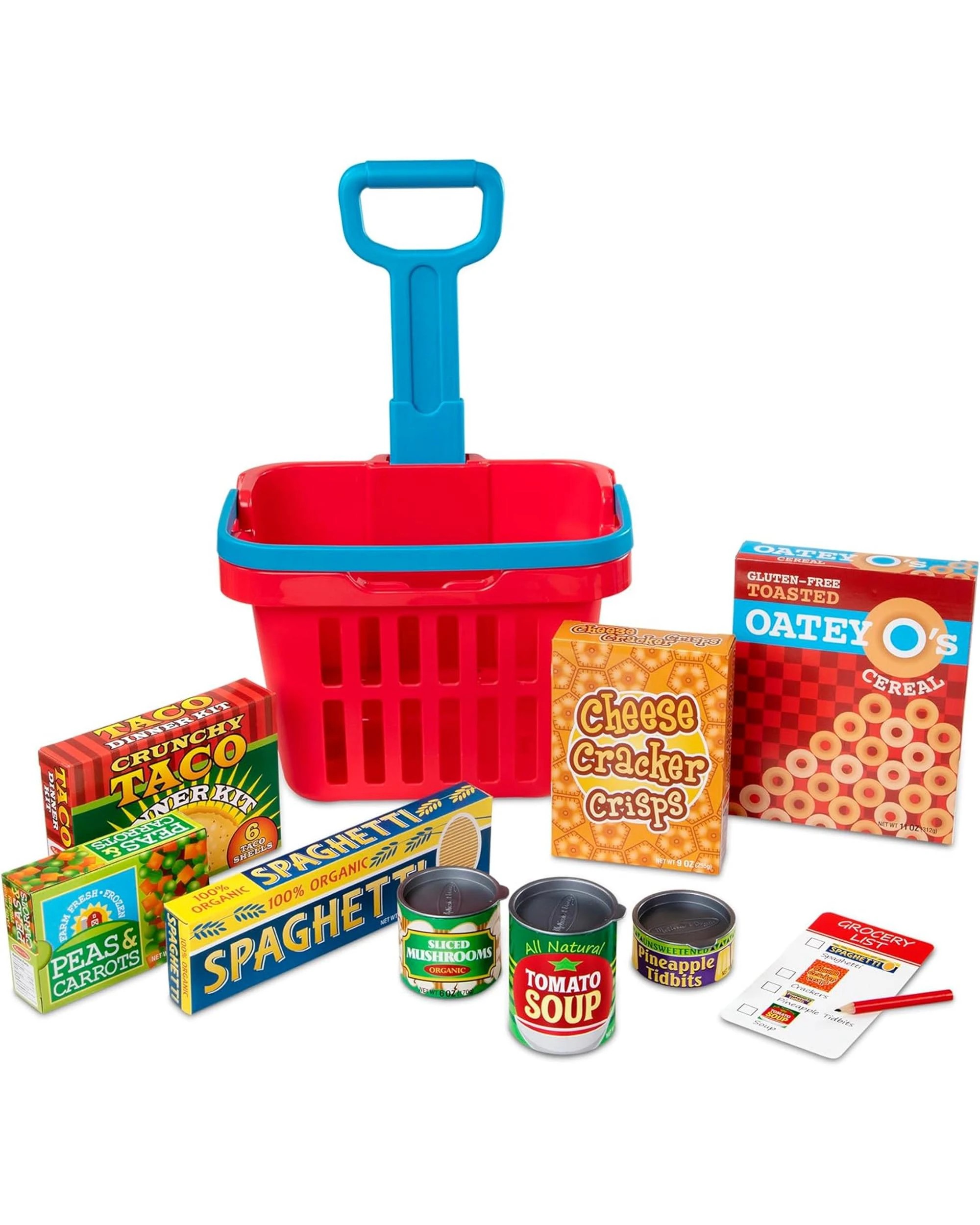 2 Melissa and Doug Fill and Roll Grocery Basket Play Set, 2 of 5