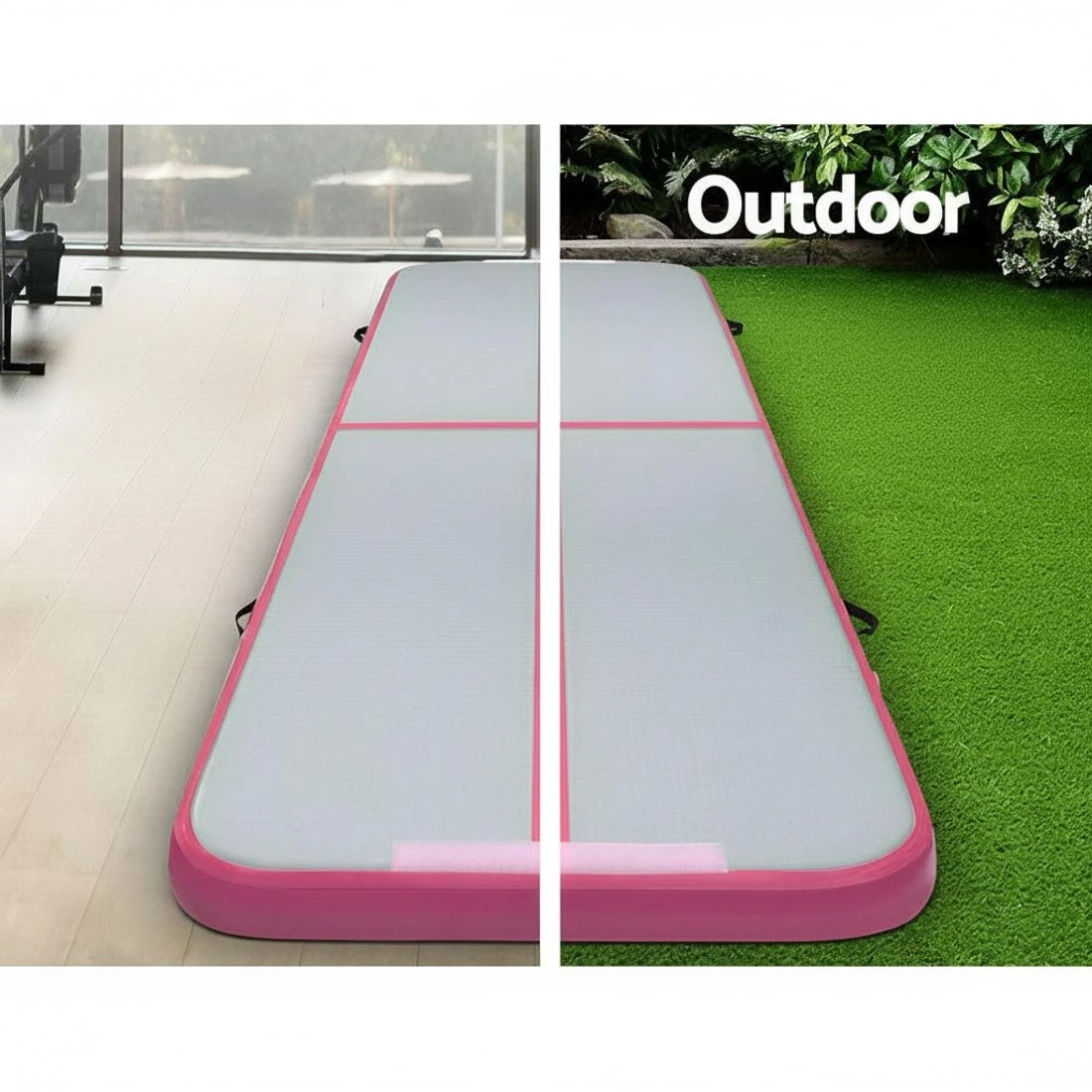 5 Everfit 3M Air Track Gymnastics Tumbling Exercise Yoga Mat W/ Pump Inflatable - Multi, 5 of 7