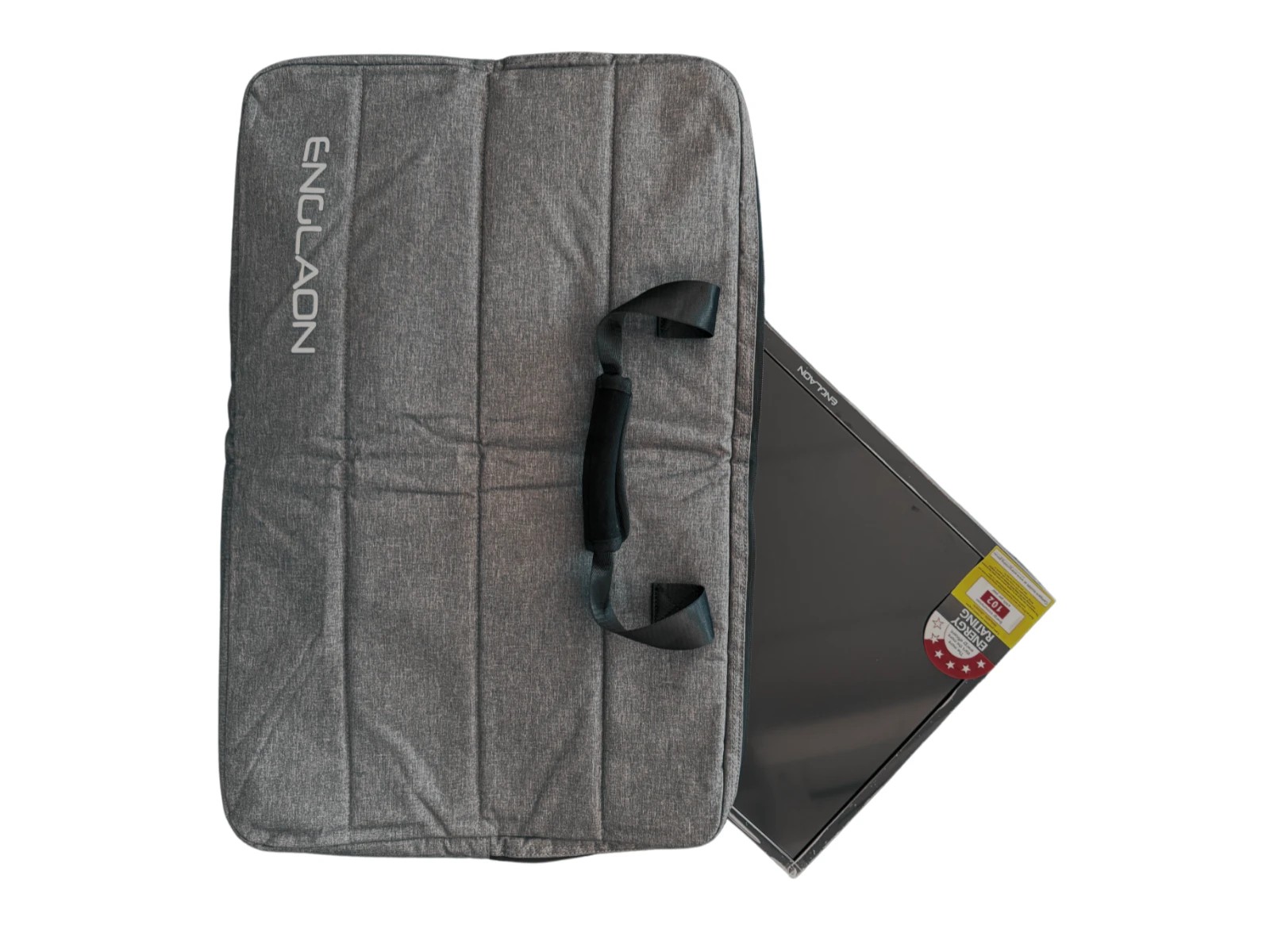 8 ENGLAON 25'' TV Cover & Transit Bag, Water Resistant, Small - Grey, 8 of 8