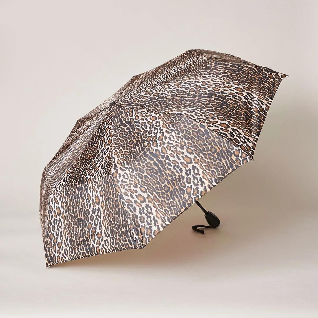 1 Target Leopard Print Auto Umbrella LEOPARD, 1 of 4