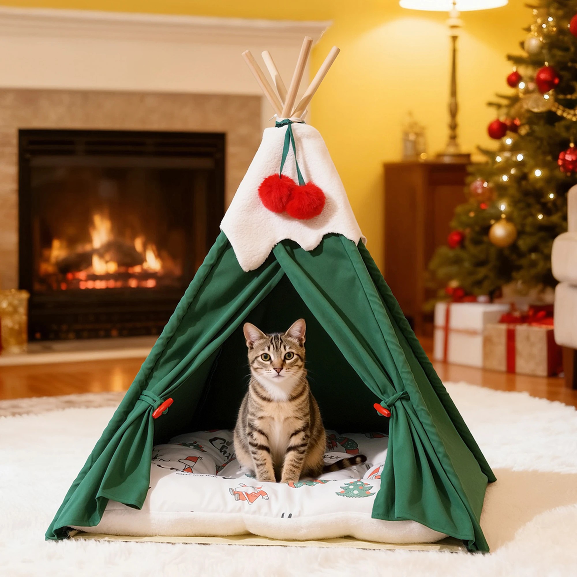 7 Pawz Pet Tent  S - Green, 7 of 9
