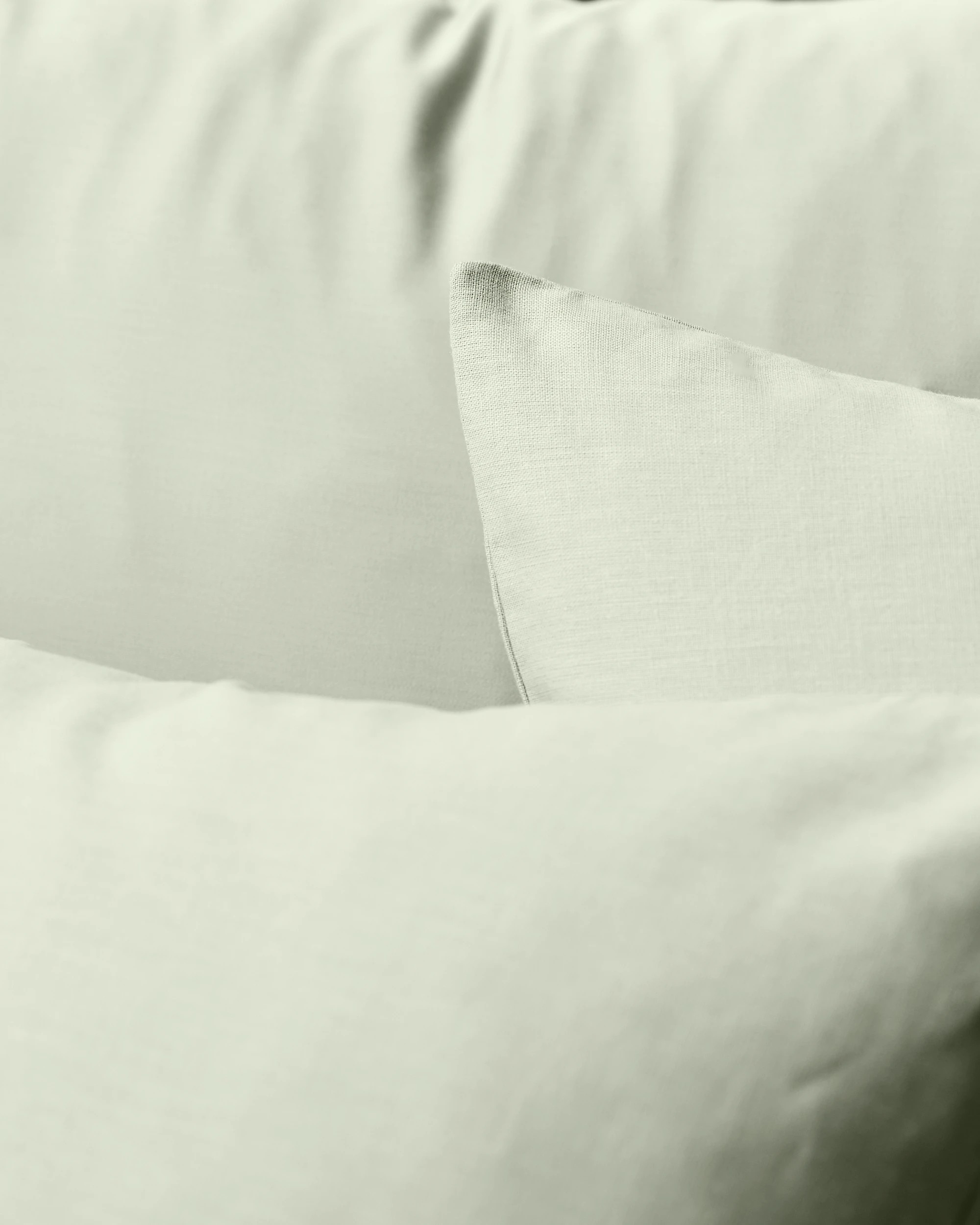 4 Target Laynie Linen/Cotton Quilt Cover Set - Super King Bed - Green, 4 of 4