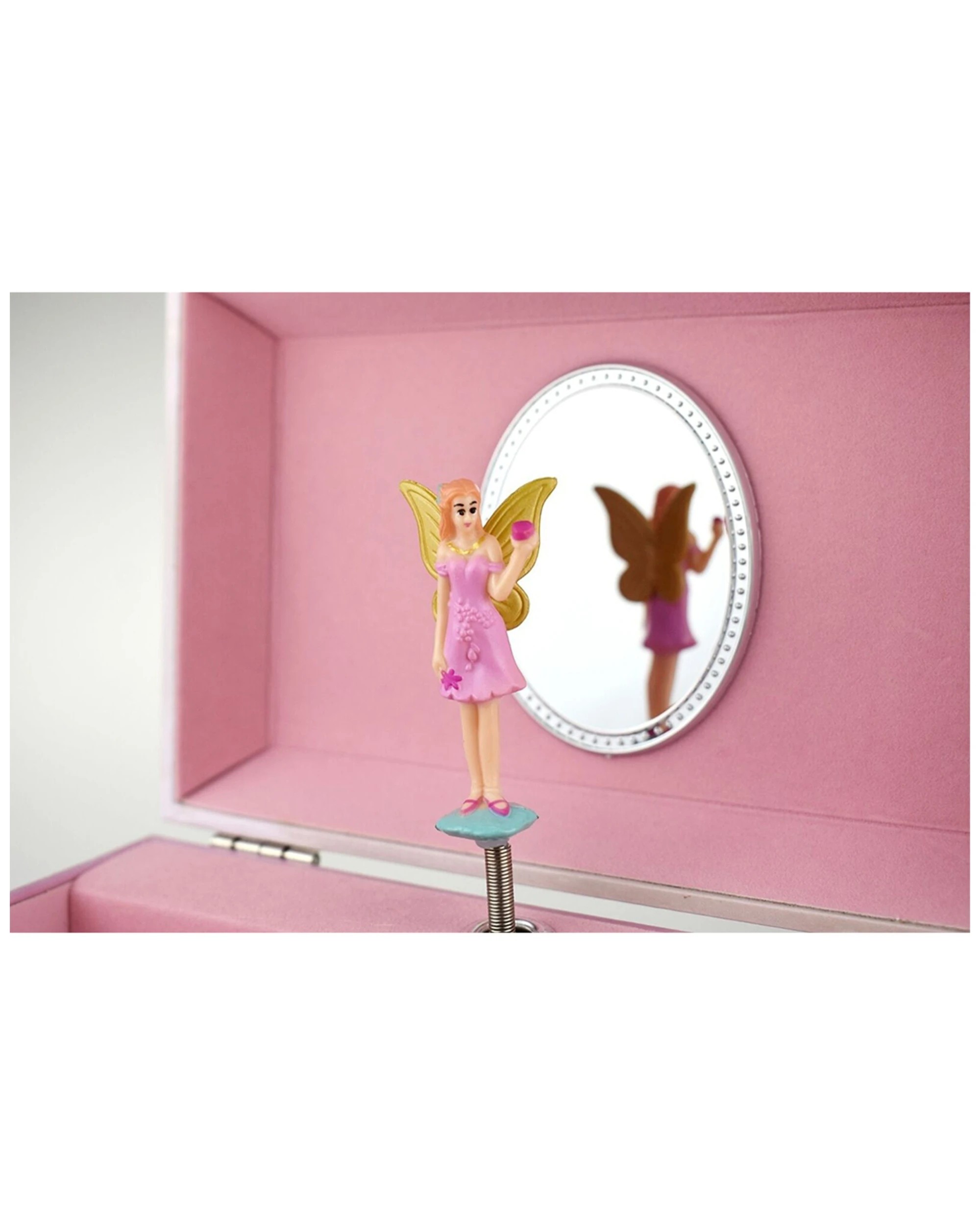 1 Kaper Kidz 15cm Lilly Fairy Heirloom Musical Jewellery Box Fairy Design 3 Years Plus - Pink, 1 of 8