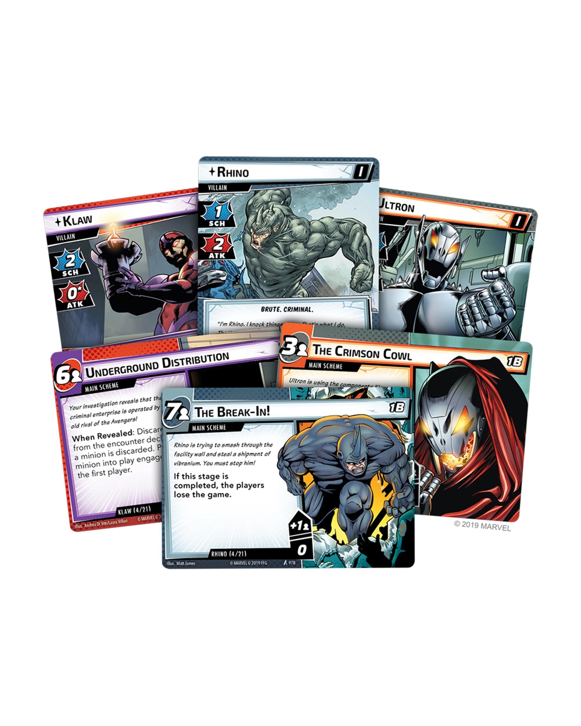 4 Marvel Champions: The Card Game Core Set, 4 of 5