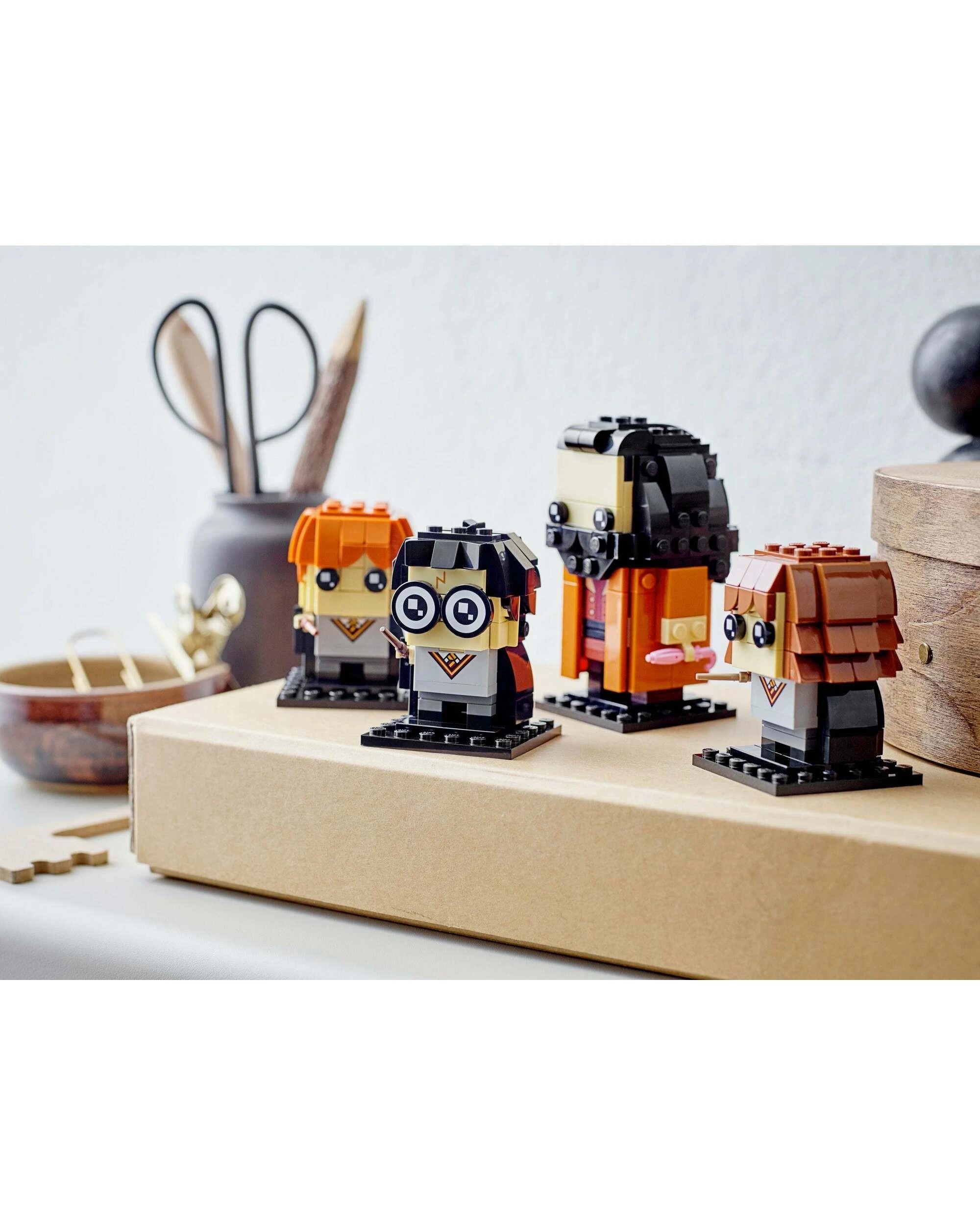 4 LEGO BrickHeadz 40495 Harry, Hermione, Ron & Hagrid, 4 of 5