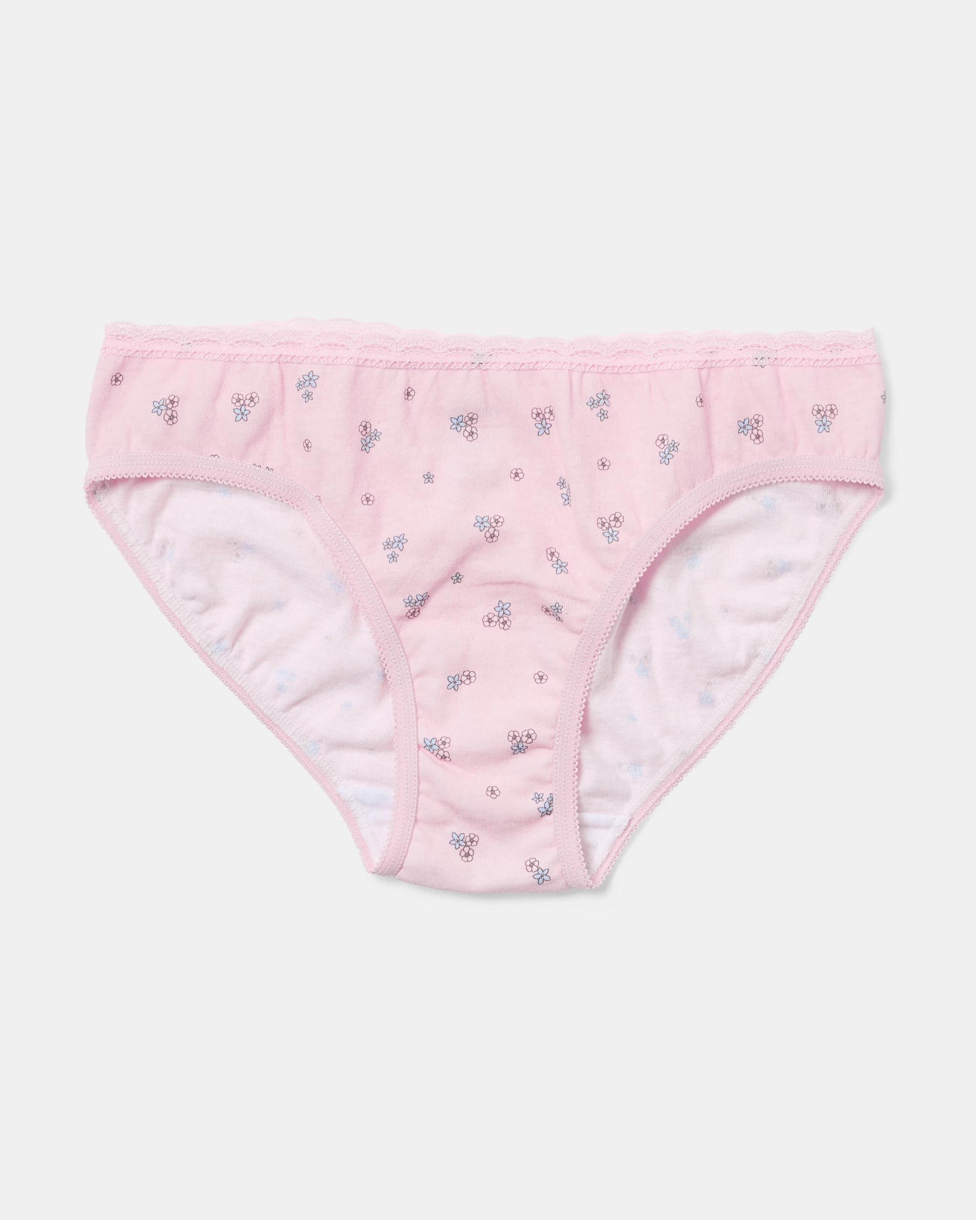 3 7 Pack Briefs Pnk Floral, 3 of 10