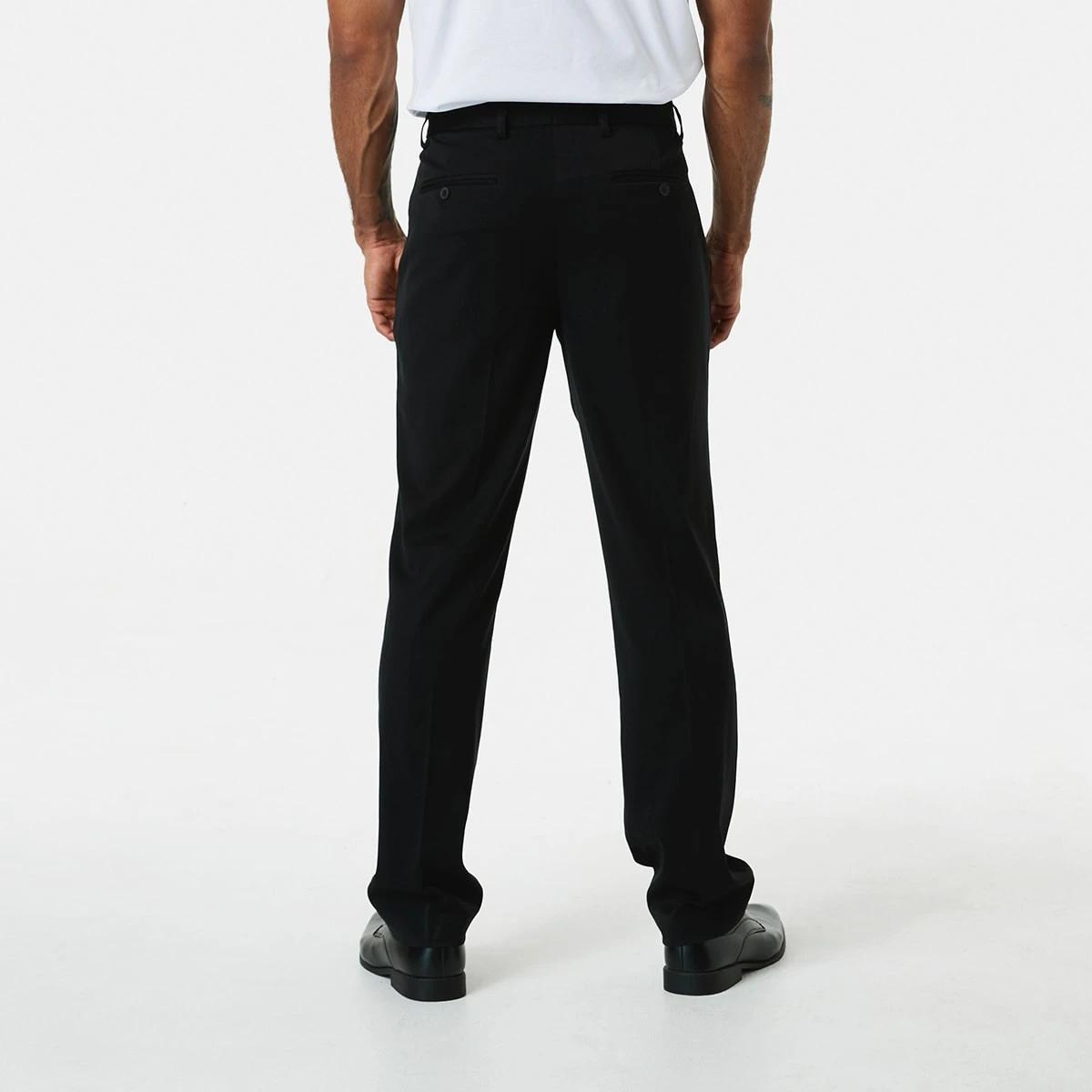 3 Work Slim Fit Business Pants BLACK, 3 of 5