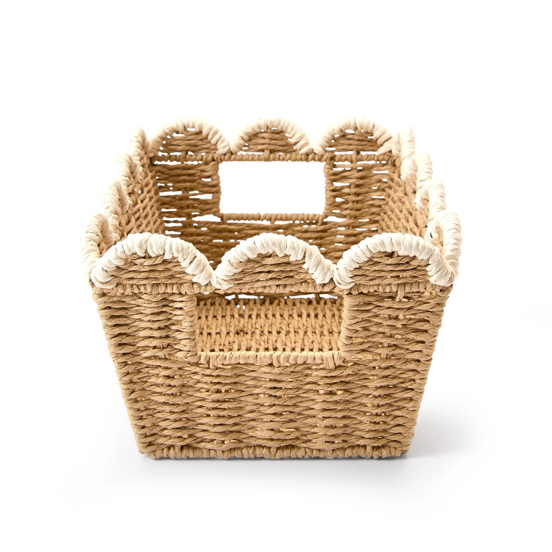 4 Wave Paper Rope Basket - Small, 4 of 7