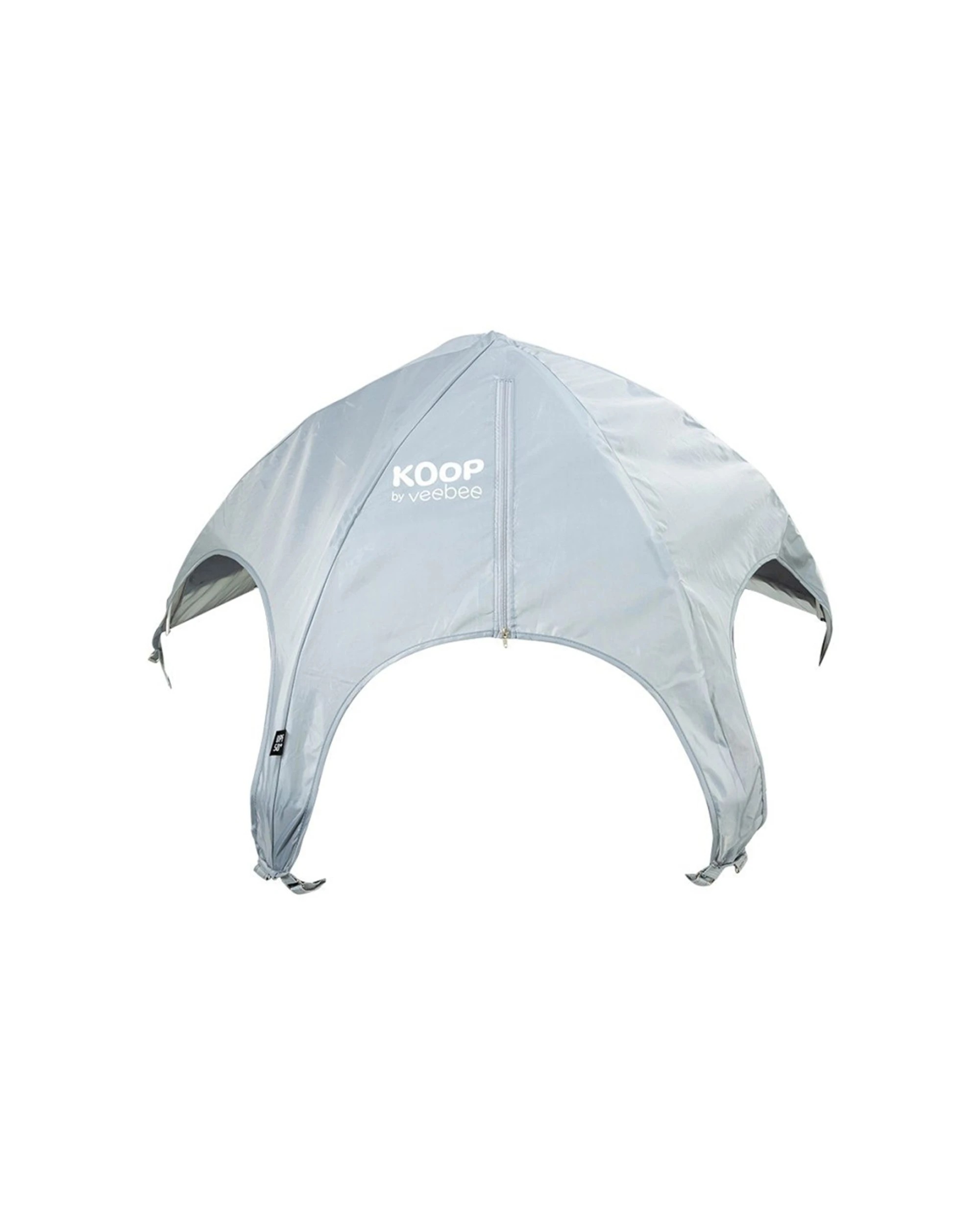 1 VeeBee Play Yard Outdoor Canopy Sun Shade Easy Attach Durable Accessory - Grey, 1 of 8