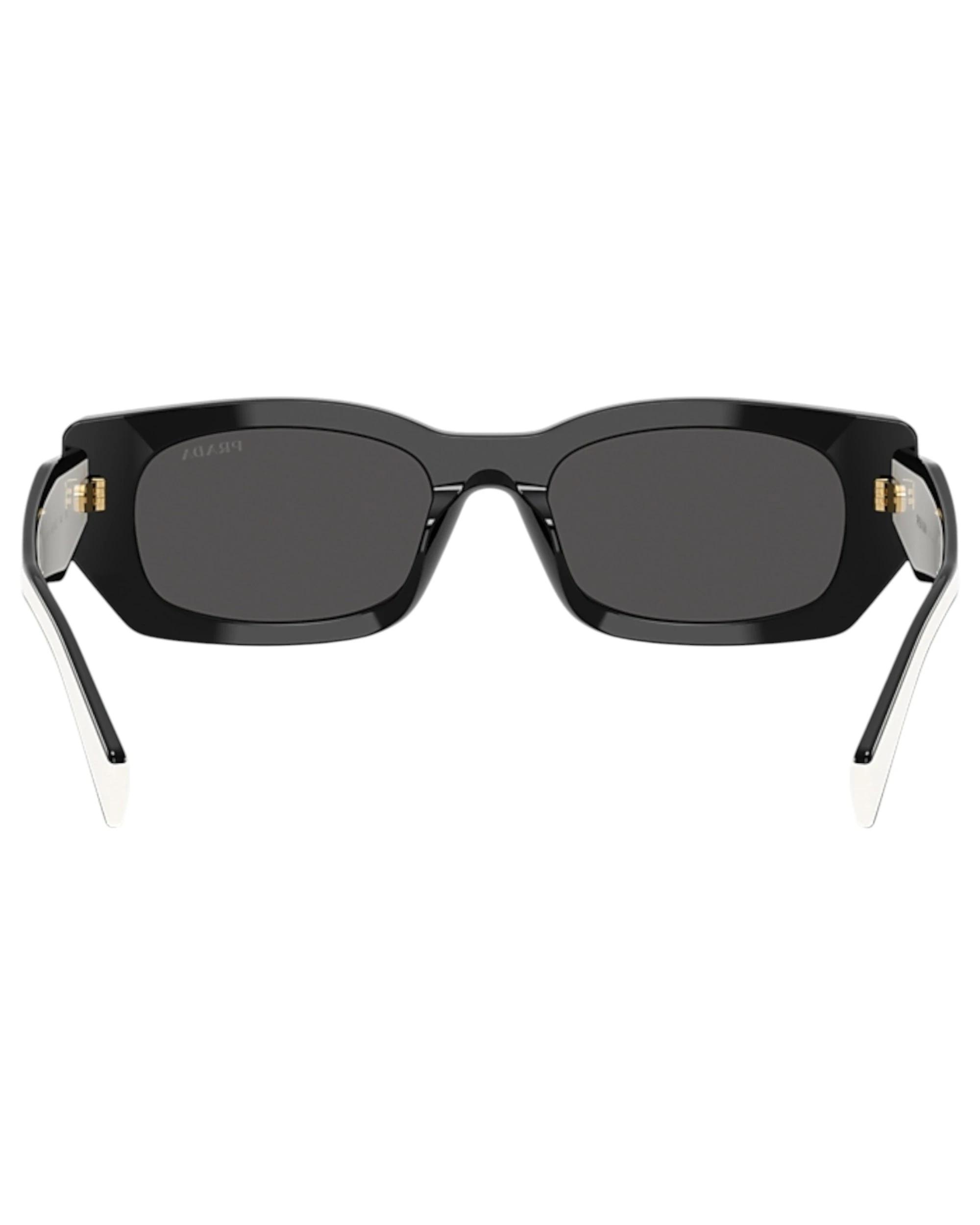 2 Prada Women PR B05S 09Q08Z Pillow Dark Grey Sunglasses BLACK, 2 of 5