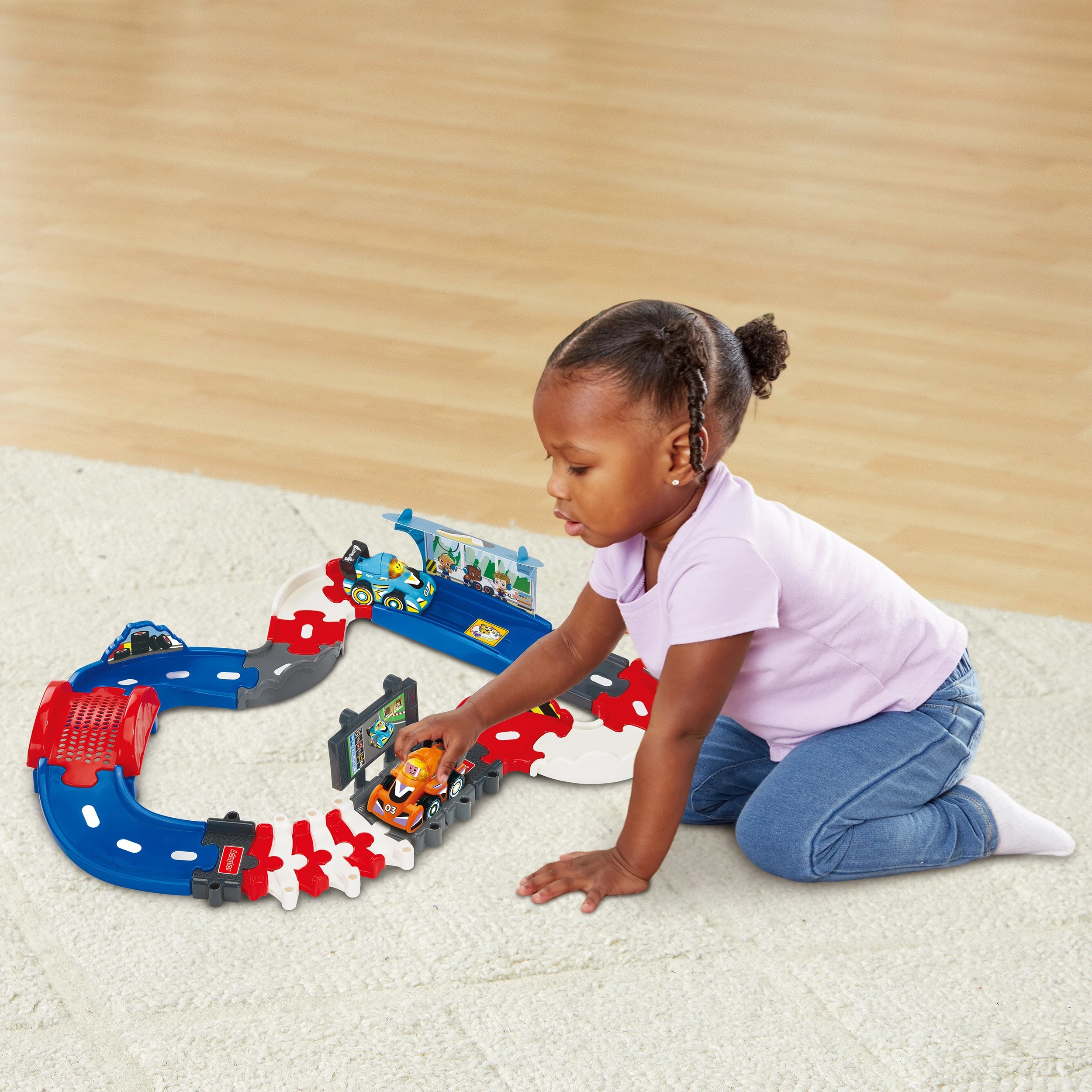 2 VTech Toot - Toot Drivers V Racers Pit Stop - Multi, 2 of 2