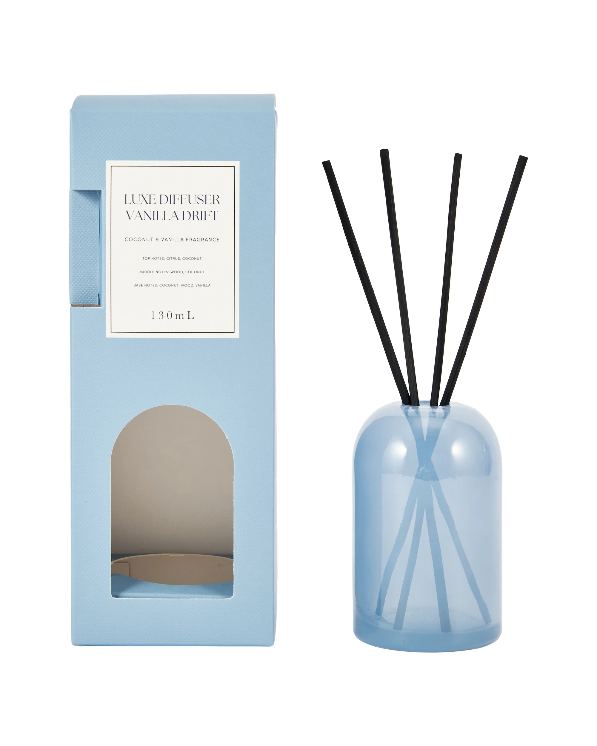 1 Luxe Vanilla Drift Reed Diffuser 130ml, 1 of 6