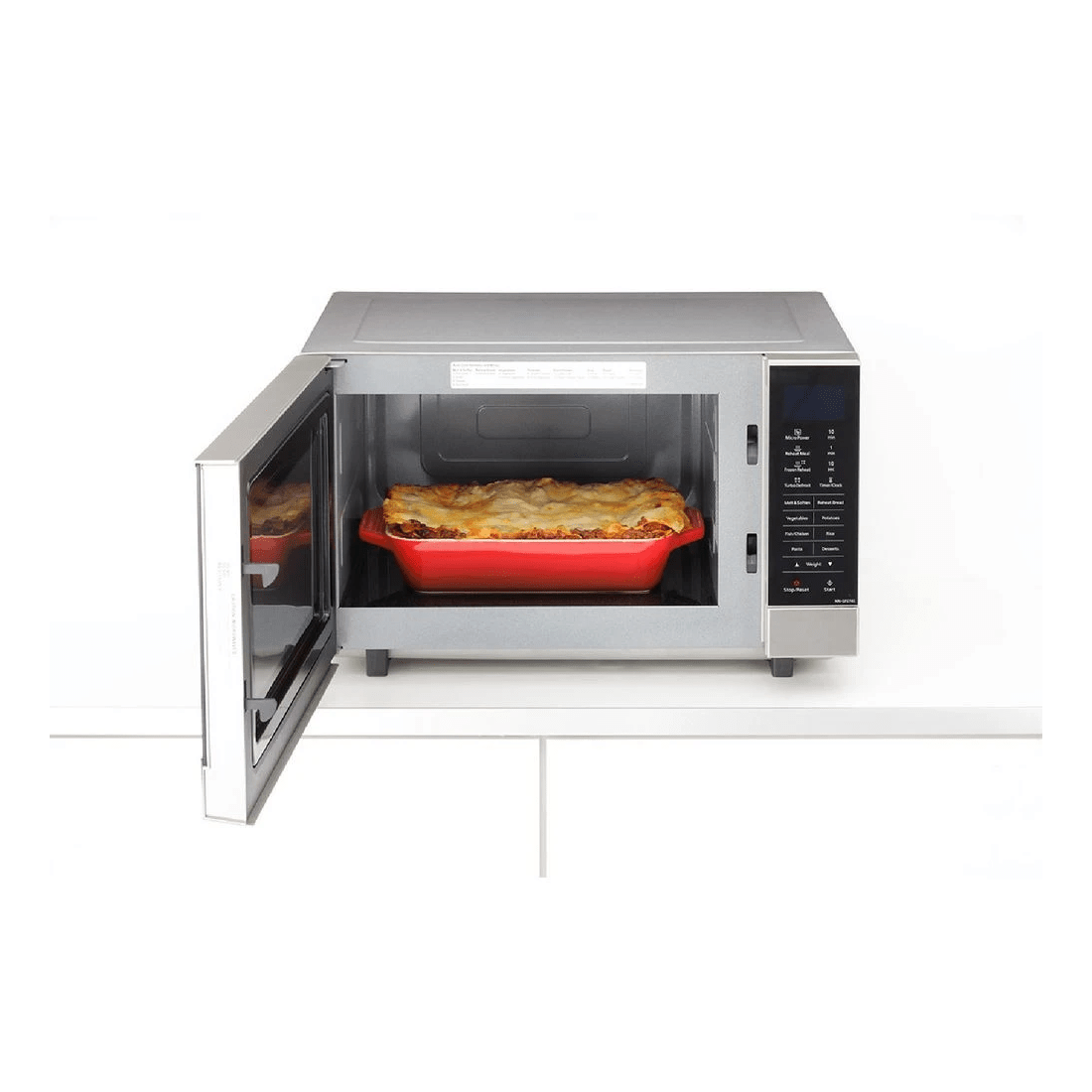 5 Panasonic Flatbed Microwave 27L Stainless Steel, 5 of 5