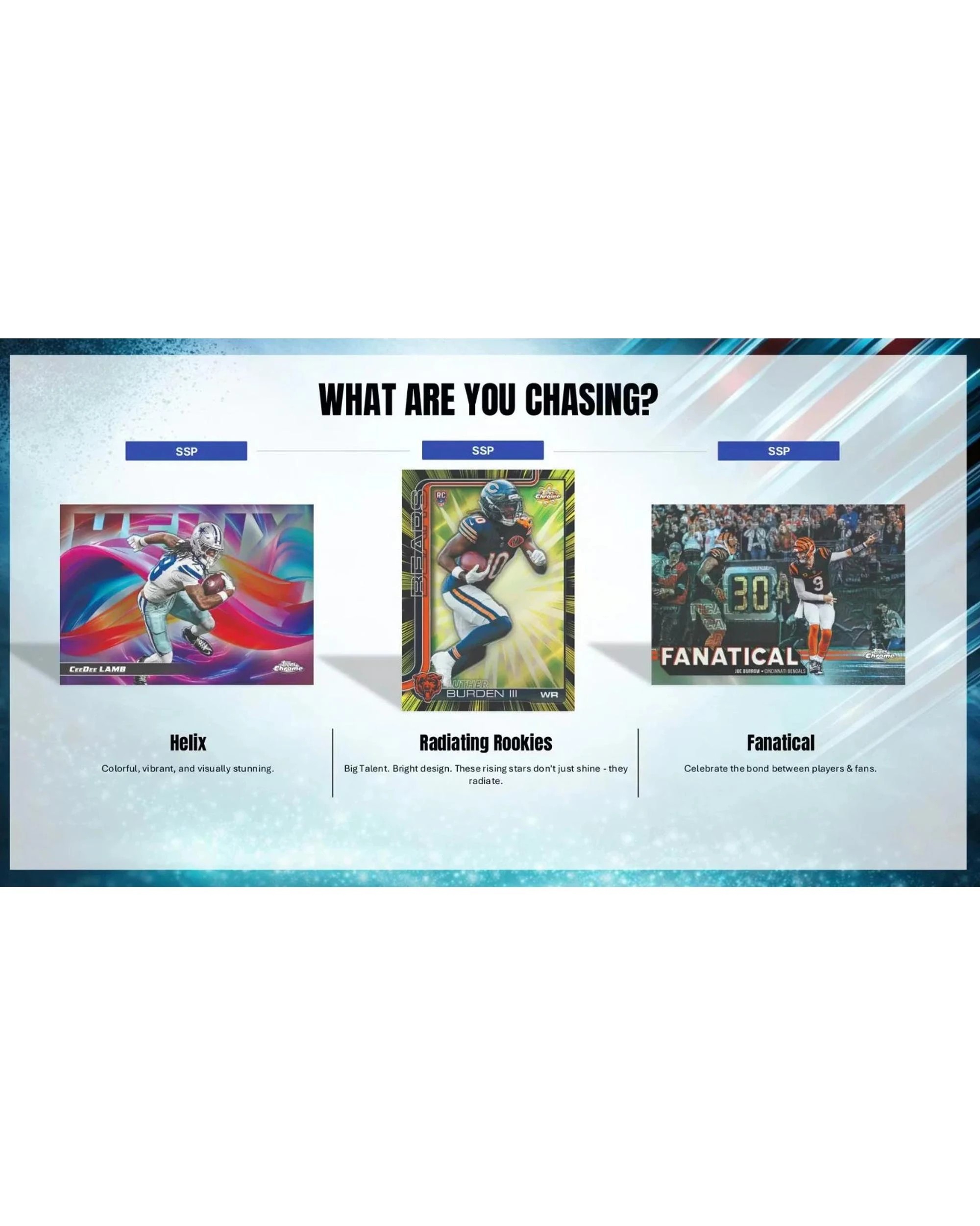 5 Topps 2025 Chrome NFL Football Jumbo Hobby Box, 5 of 9