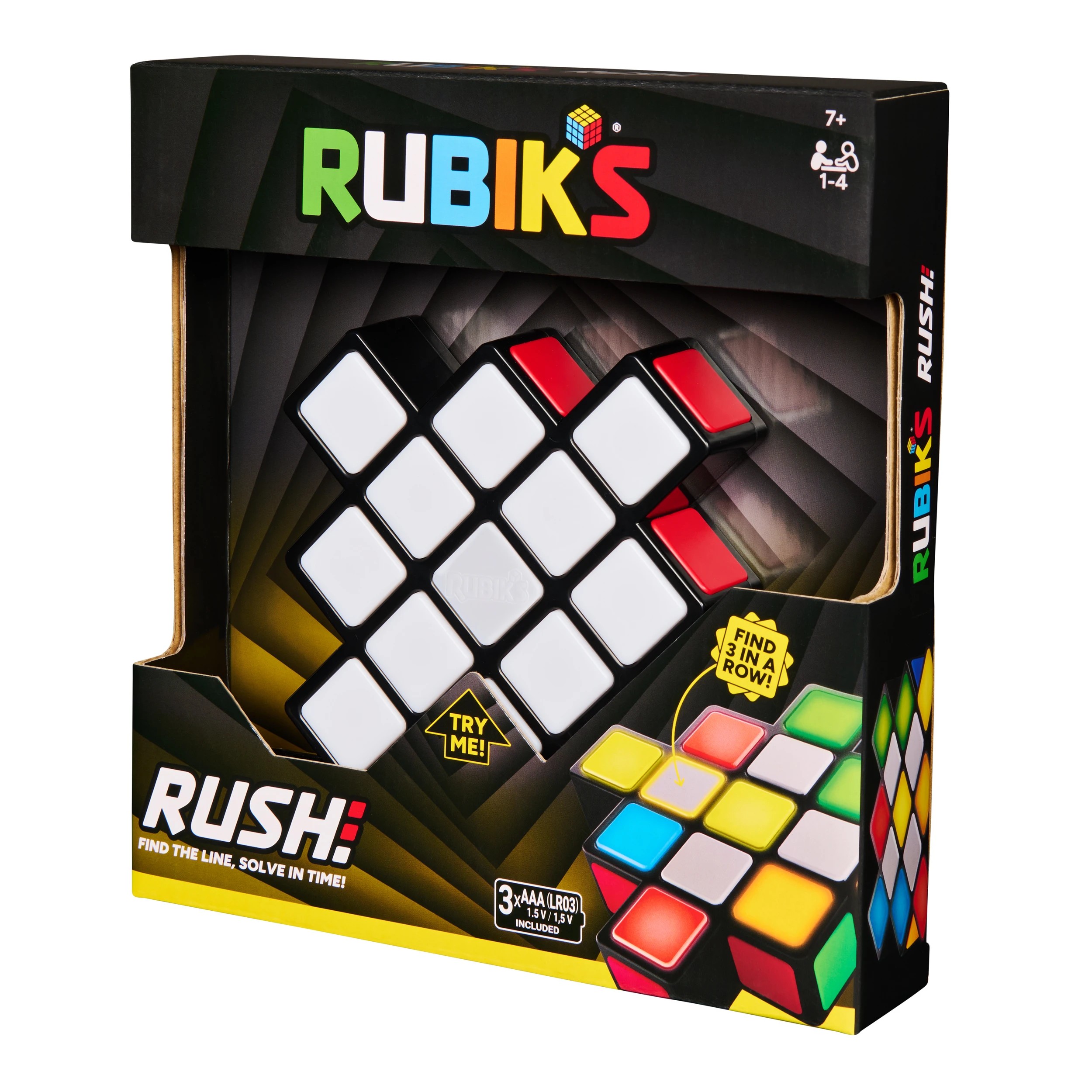 1 Rubik's Puzzle Brain Teaser Game Rubik's Rush, 1 of 7