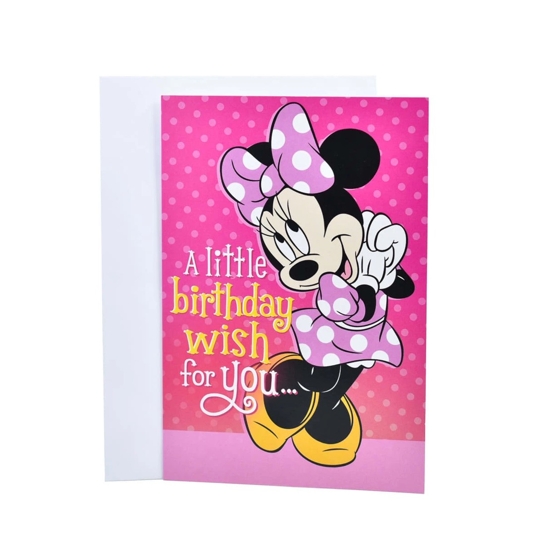 1 Hallmark Birthday Card - Disney Minnie Mouse, 1 of 3