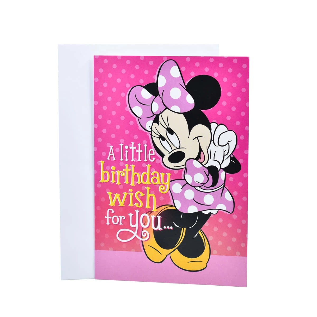 1 Hallmark Birthday Card - Disney Minnie Mouse, 1 of 3