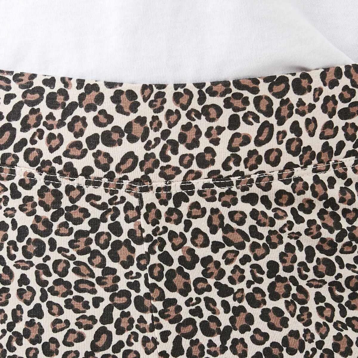 3 Print Flare Leggings Feline, 3 of 7