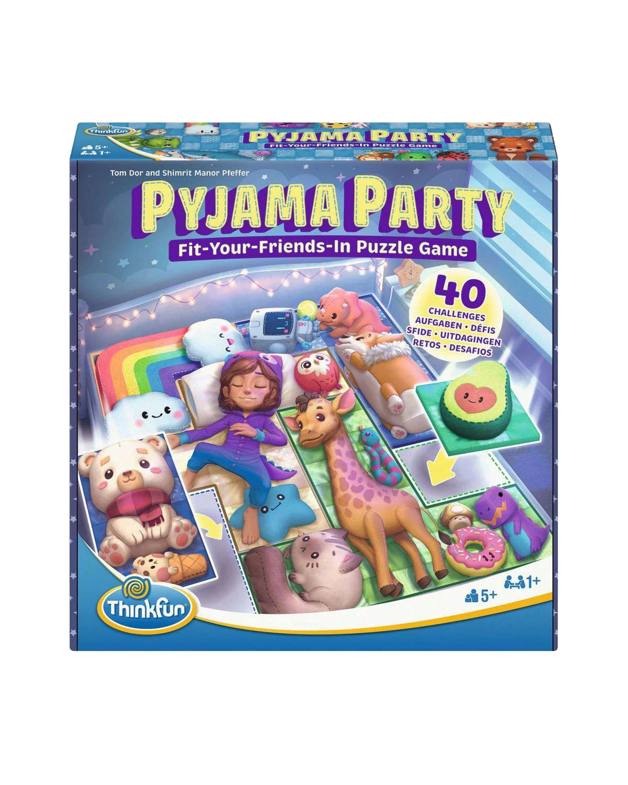 1 ThunkFun Pyjama Party Puzzle Game, 1 of 4