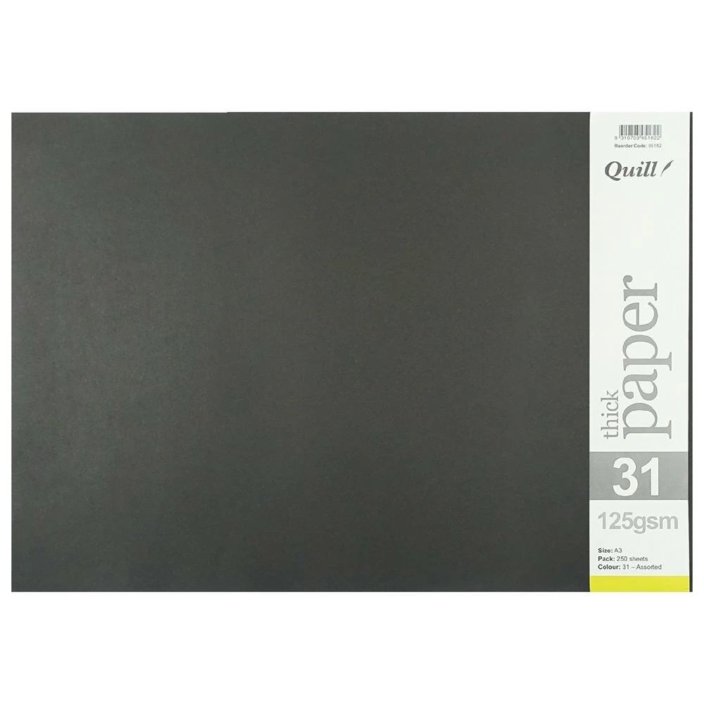 2 Quill A3 Paper 125gsm Assorted 250 Pack, 2 of 2