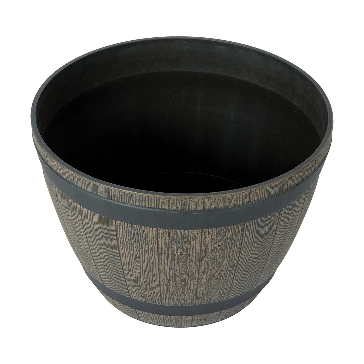 4 51cm Barrel Look Planter, 4 of 6