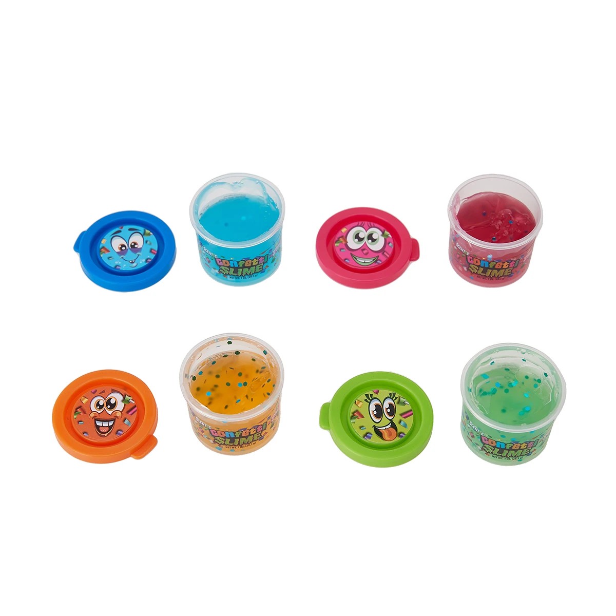 5 4 Pack Scentos Scented Confetti Slime, 5 of 6