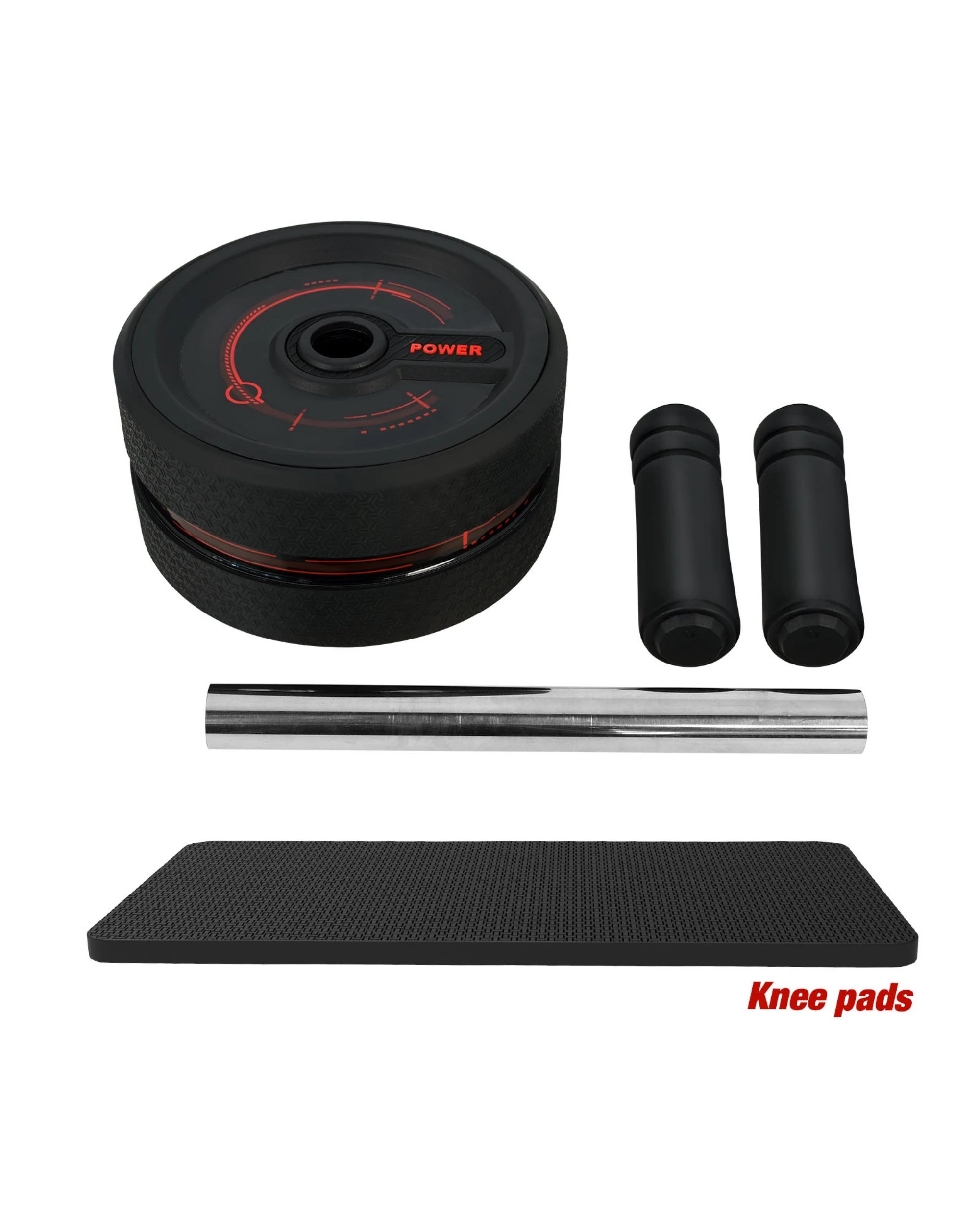 4 ADVWIN Abdominal Wheel Roller with Knee Pad, Fitness Equipment Ab Workout Machine Abdominal Wheel Exercise Equipment, 4 of 7