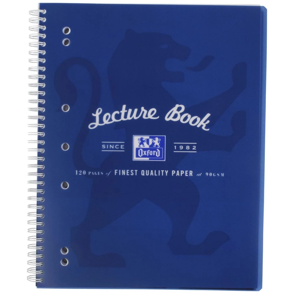 5 Oxford A4 Lecture Book 120 Page with Scribzee App Navy, 5 of 6